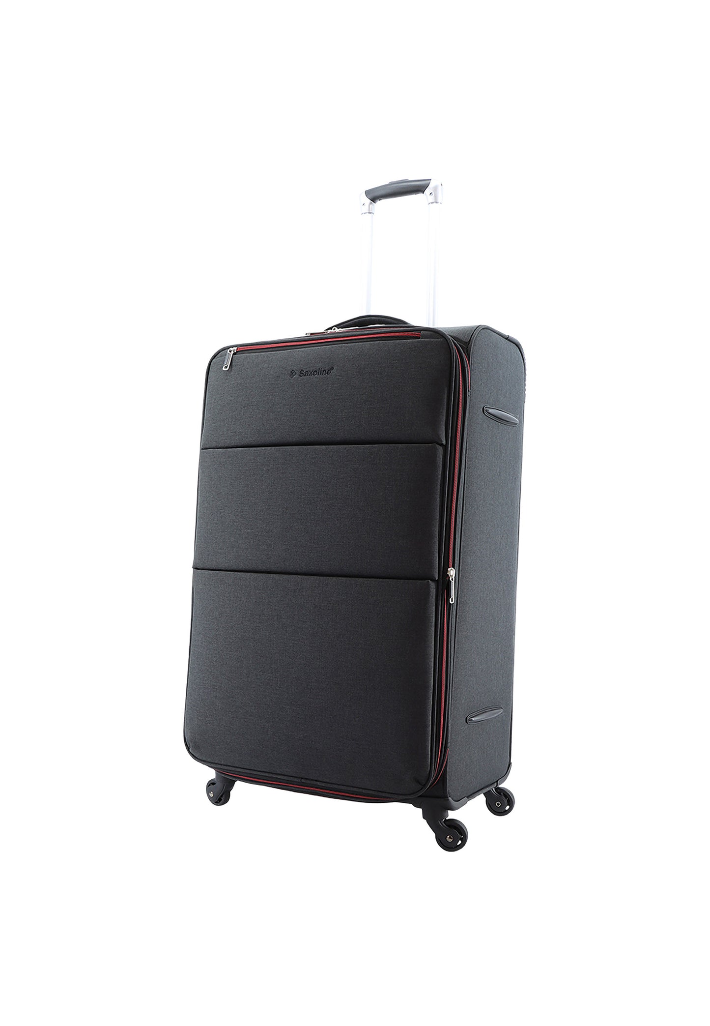 Saxoline Relax Red zipper zachte bagage Rieskoffer Large