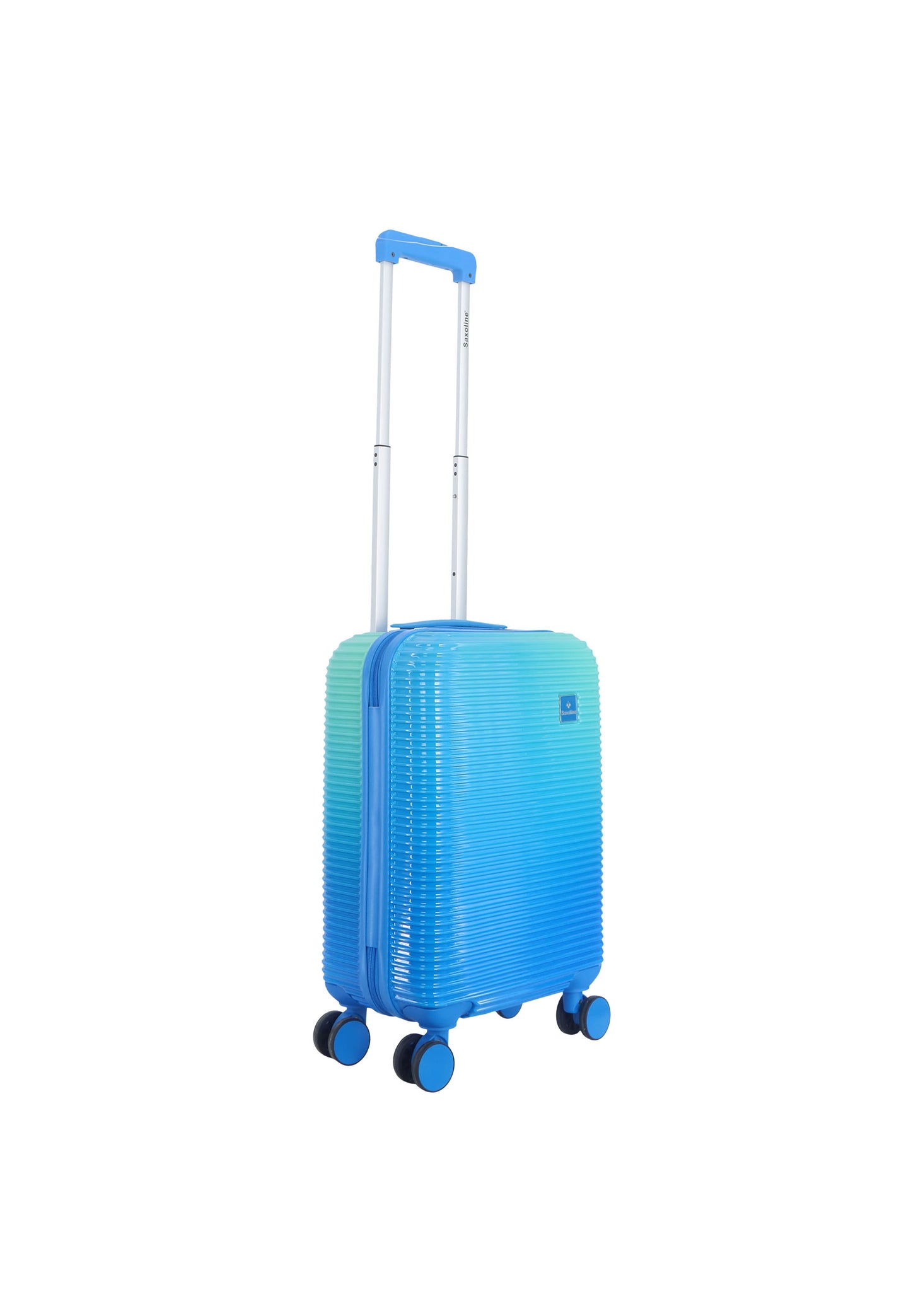Saxoline - Twist | Harde Koffer / Trolley / Reiskoffer - Small - Blauw