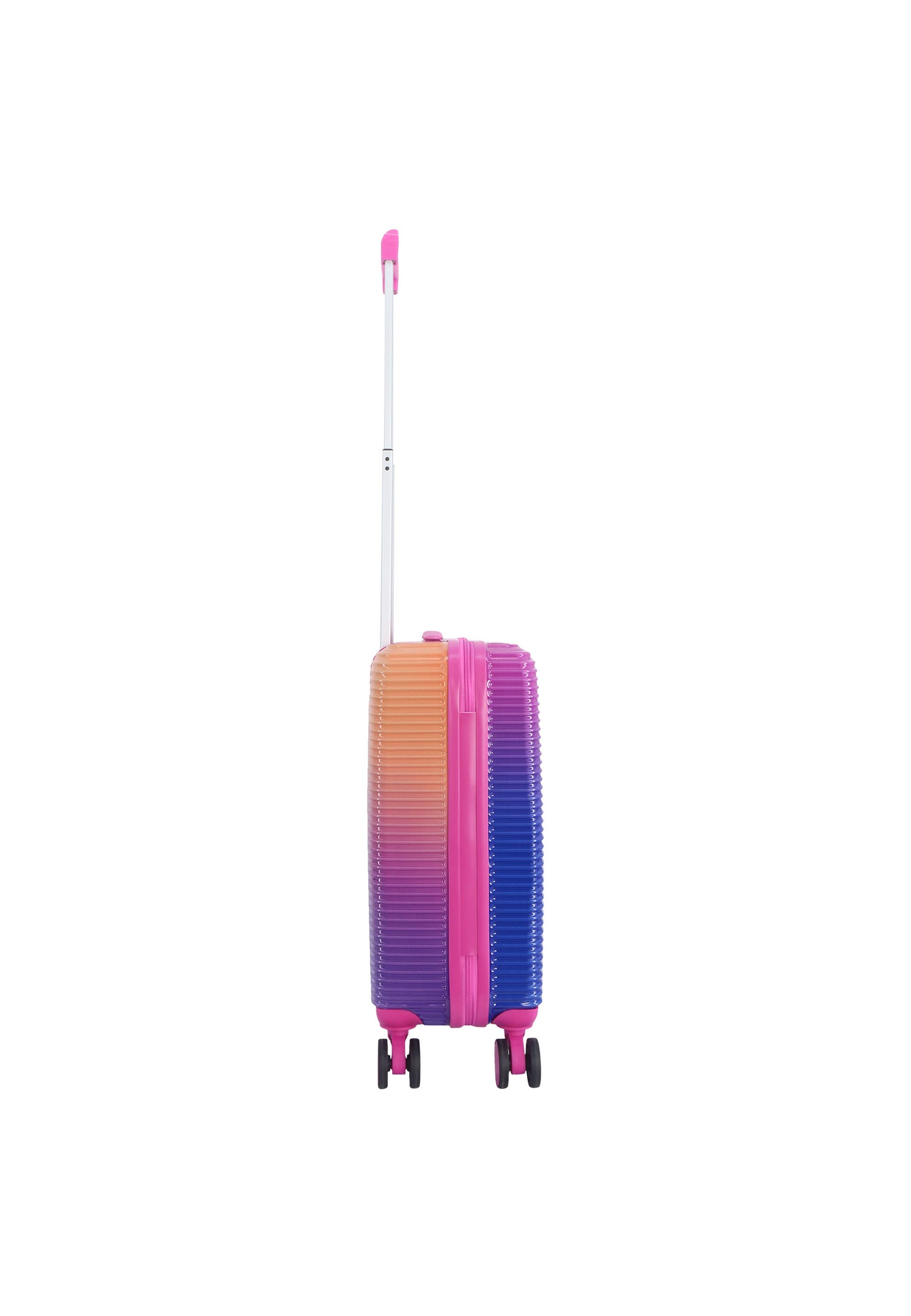 Saxoline - Twist | Harde Koffer / Trolley / Reiskoffer - S - Fuchsia