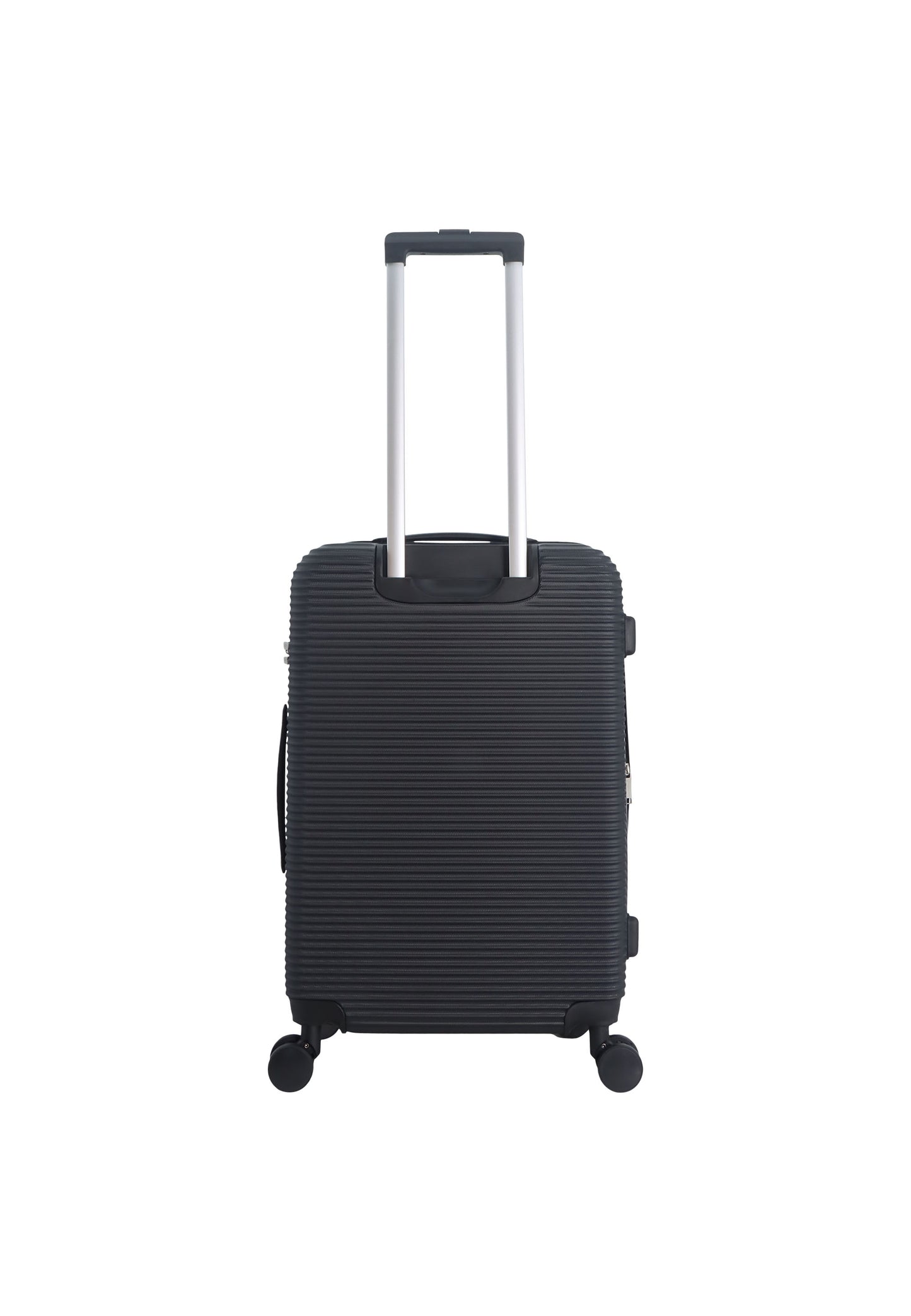 Saxoline - Twist | Valise rigide / Valise à roulettes / Valise de voyage - M - Noir