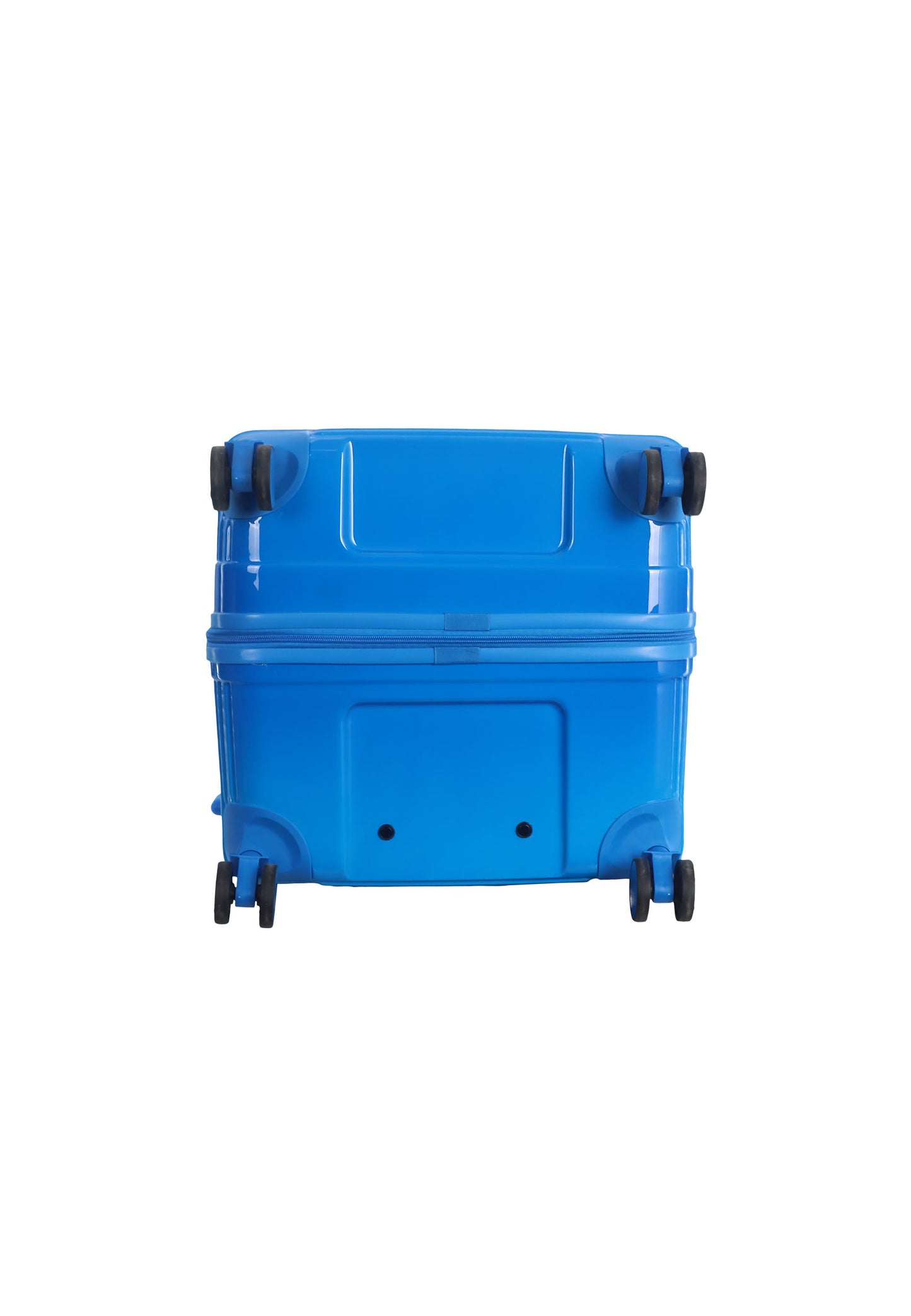 Saxoline - Twist Trunk | Harde Koffer / Trolley / Reiskoffer - L - Blauw