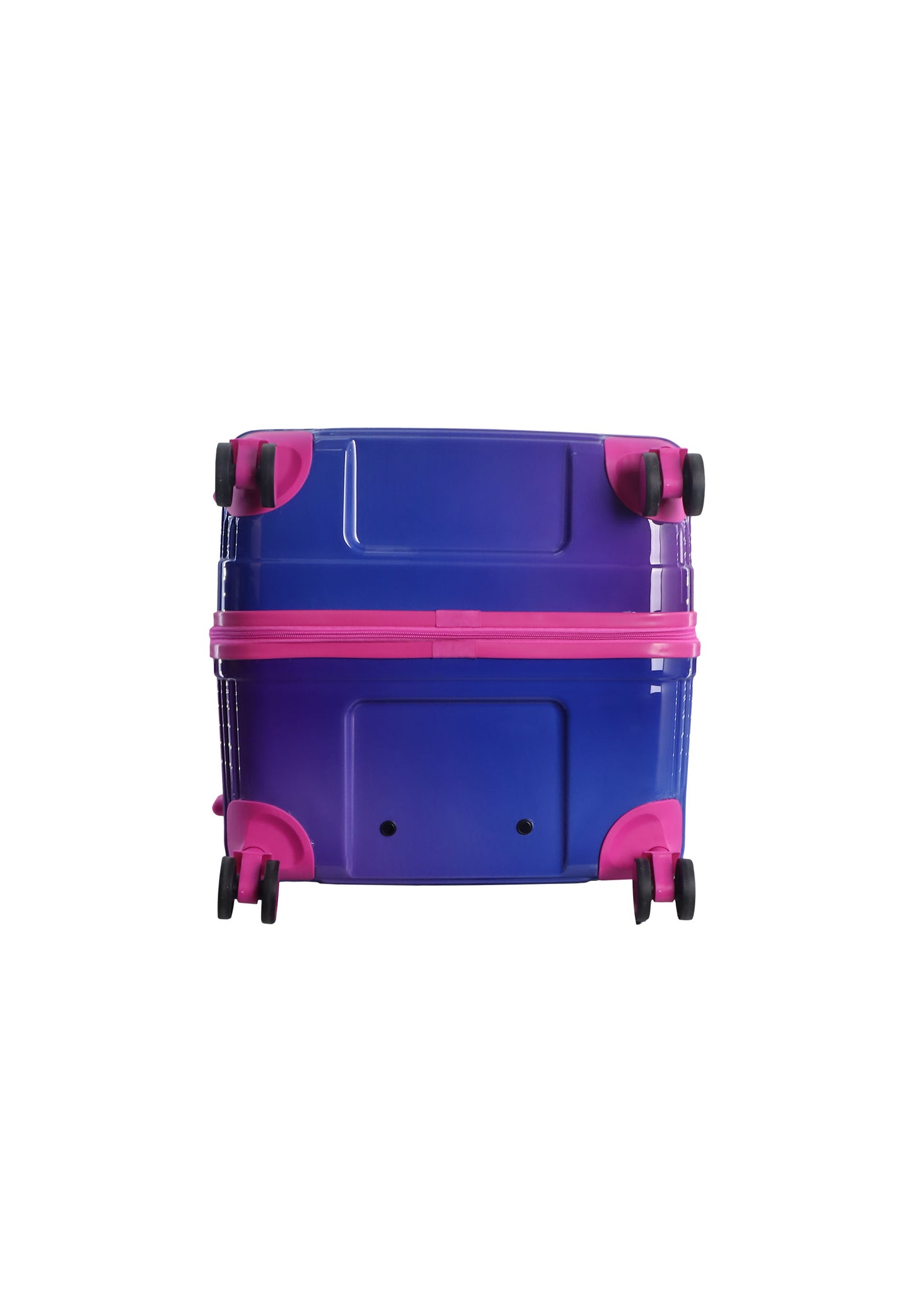 Saxoline - Short Twist | Valise rigide / Valise à roulettes / Valise de voyage - L - Fuchsia