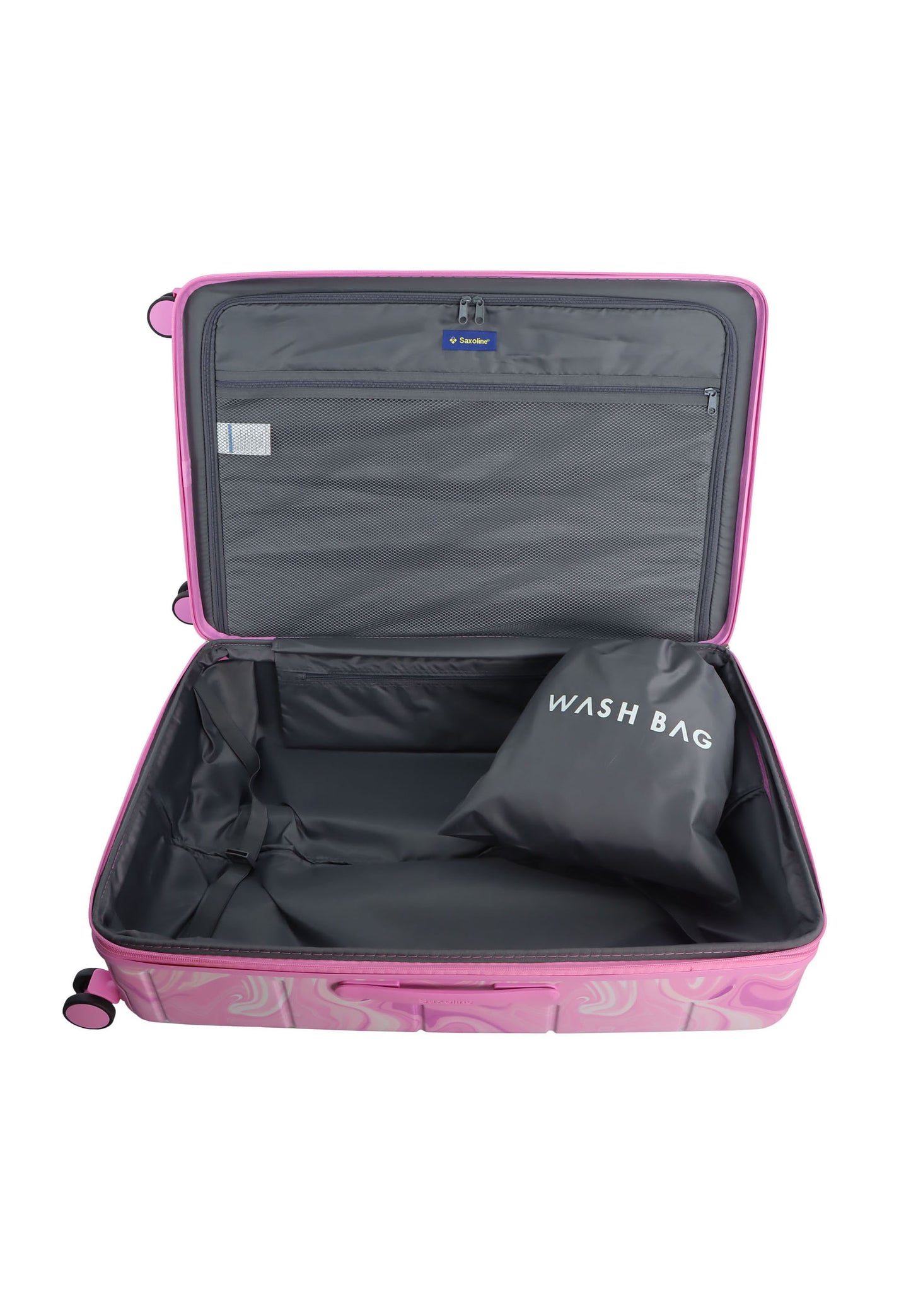Saxoline Harde Koffer / Trolley / Reiskoffer - 77cm (Large) - Splash Print
