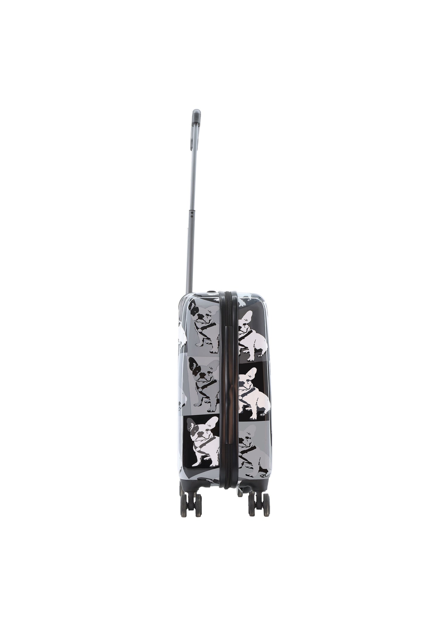 Saxoline Blue – Bulldog Monochrome | Handbagage / Harde Koffer / Trolley – Small (55 cm)