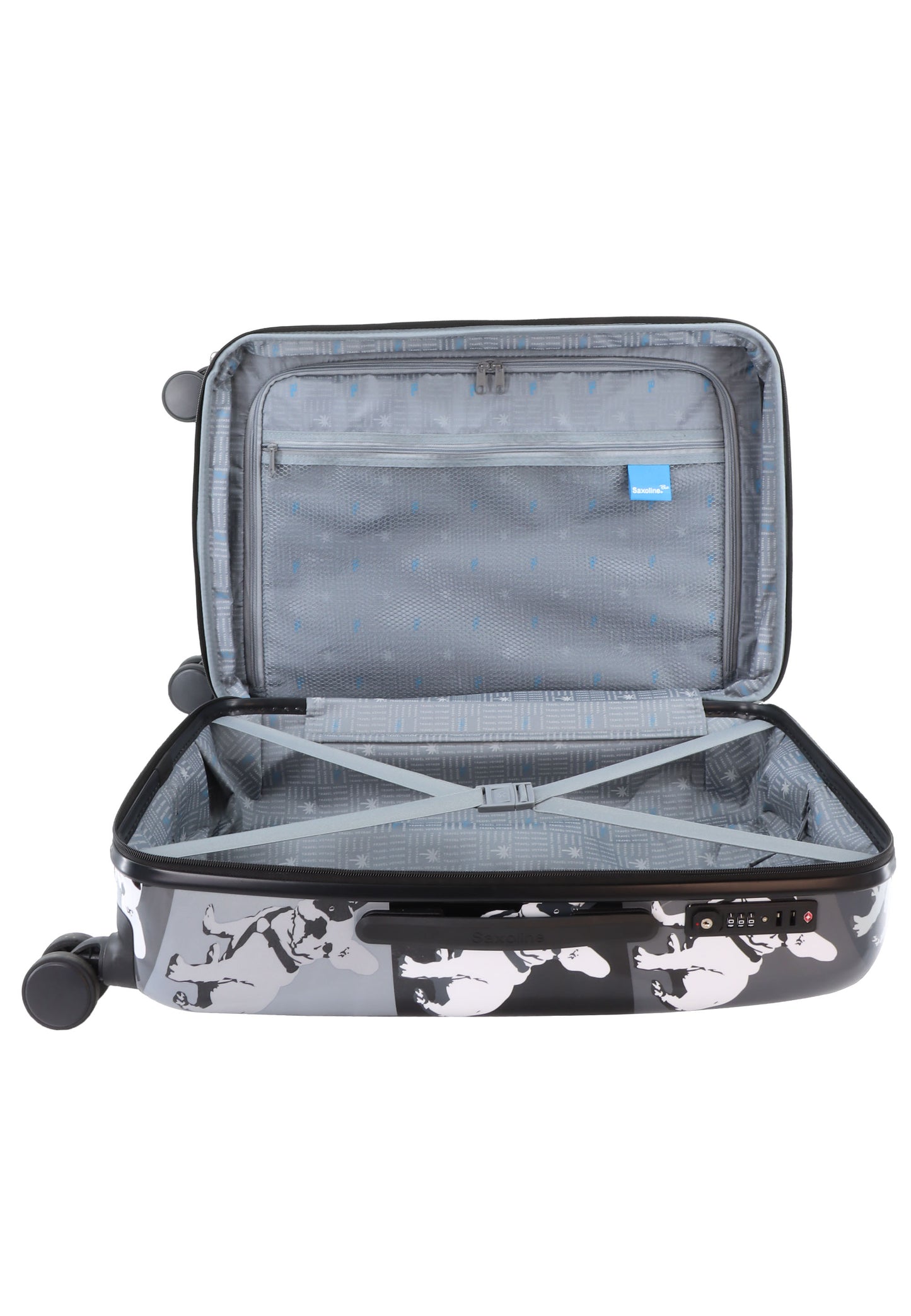 Saxoline koffers met waarborg en prints