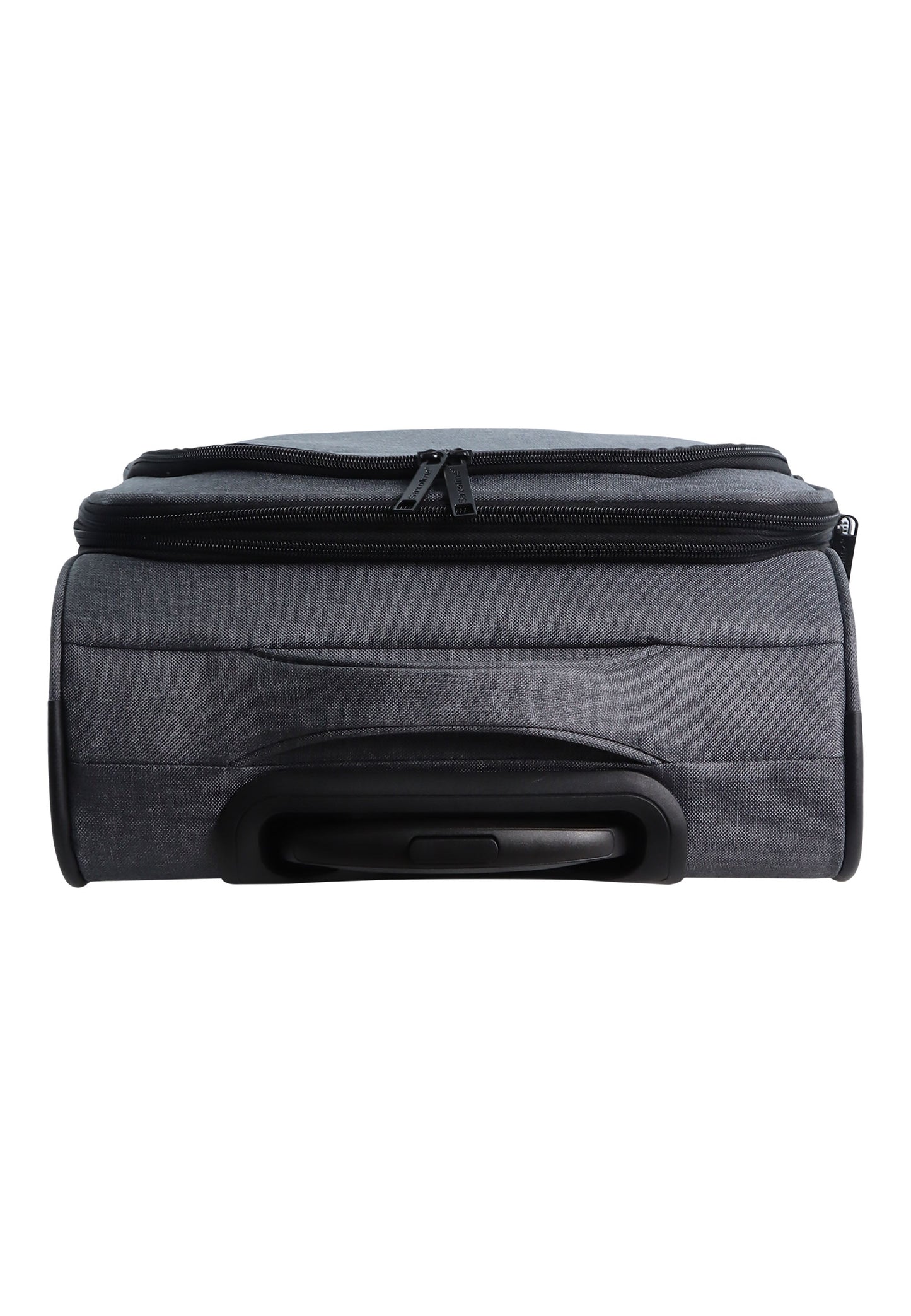 Valise à roulettes en tissu souple Saxoline 2 tons - 53 cm (S)