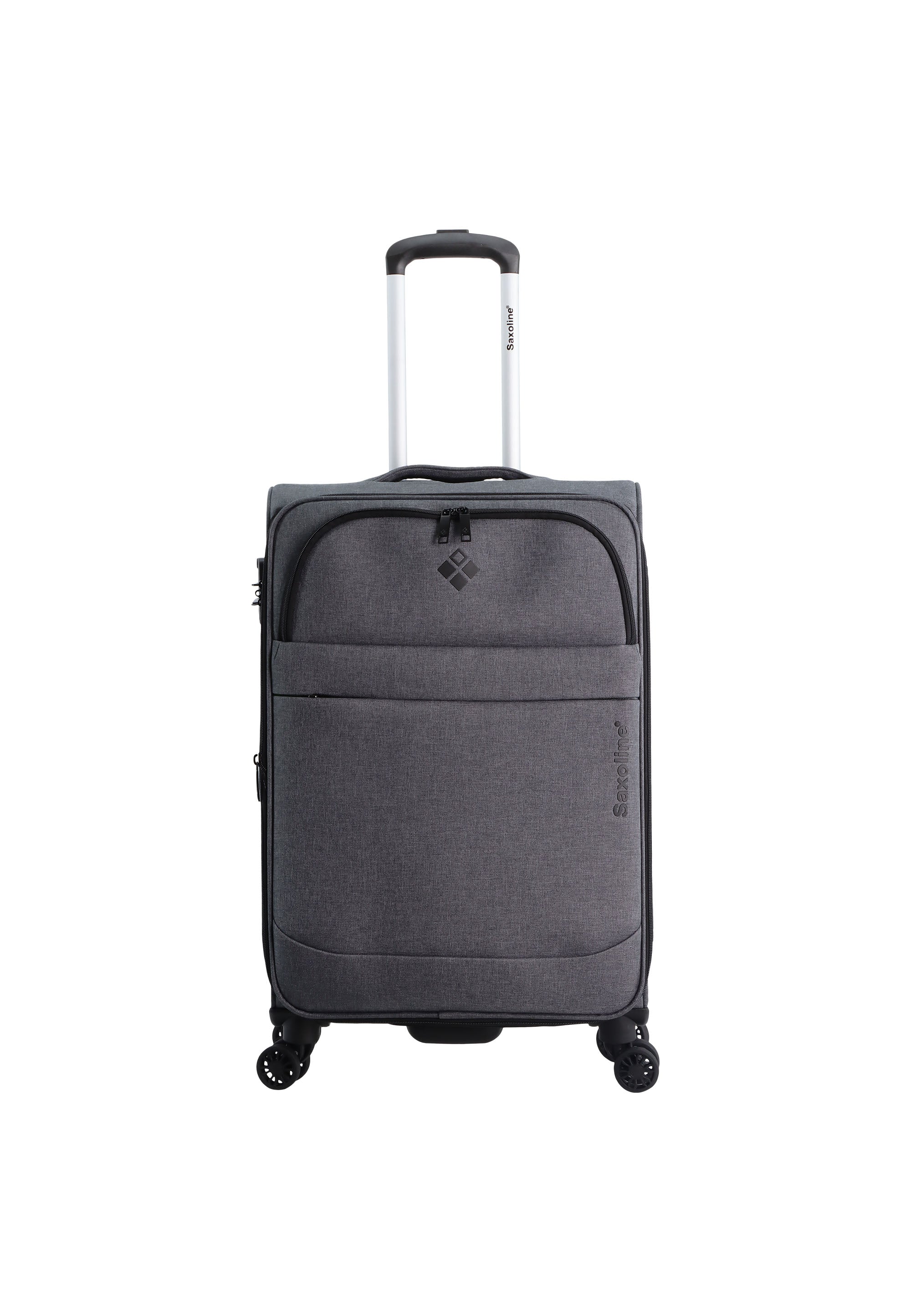 Valise souple Trolley valise de voyage textile Saxoline 67 cm M LUGGAGE 4 U