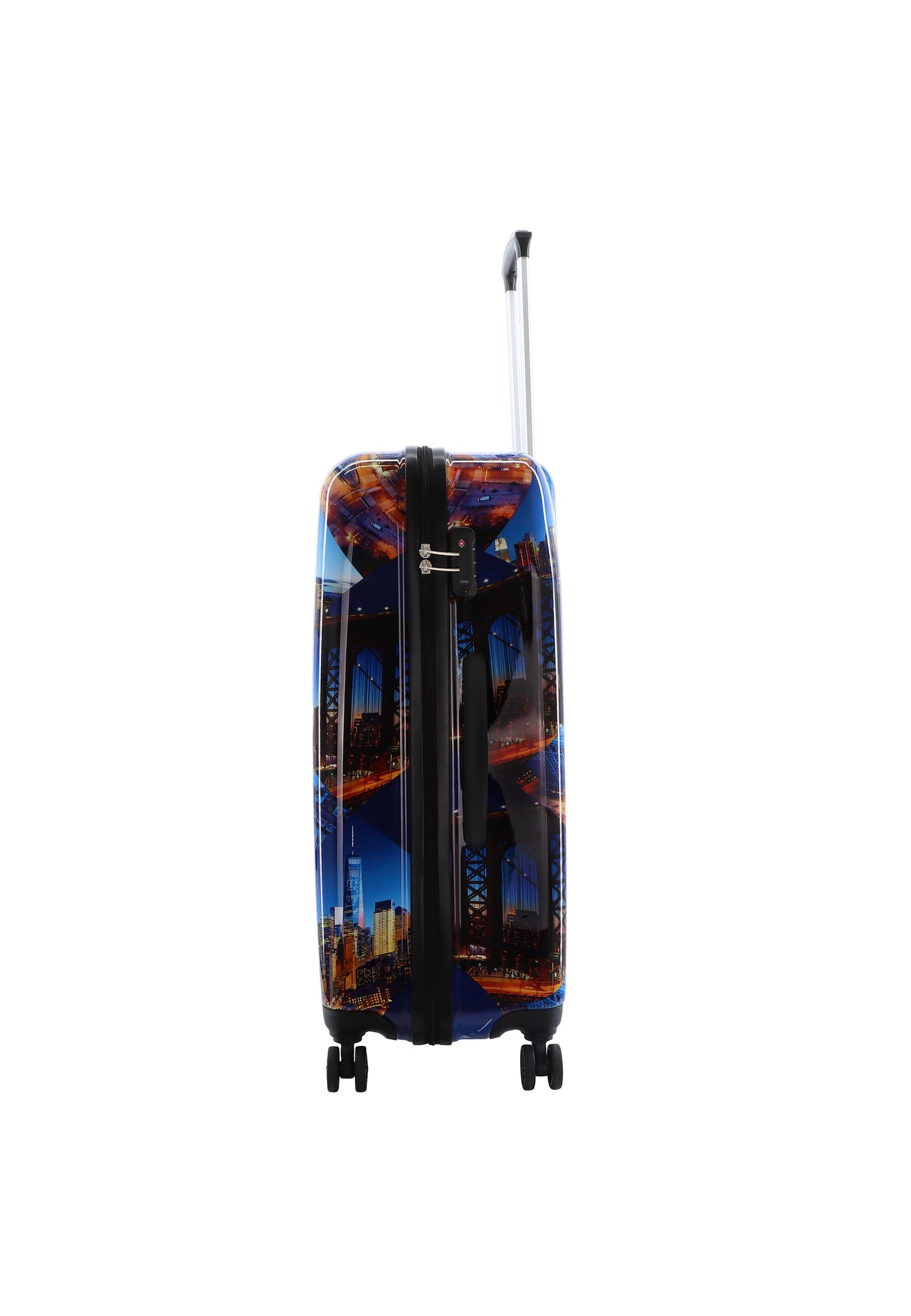 Saxoline Harde Koffer / Trolley / Reiskoffer - 74 cm (Large) - New York City Print