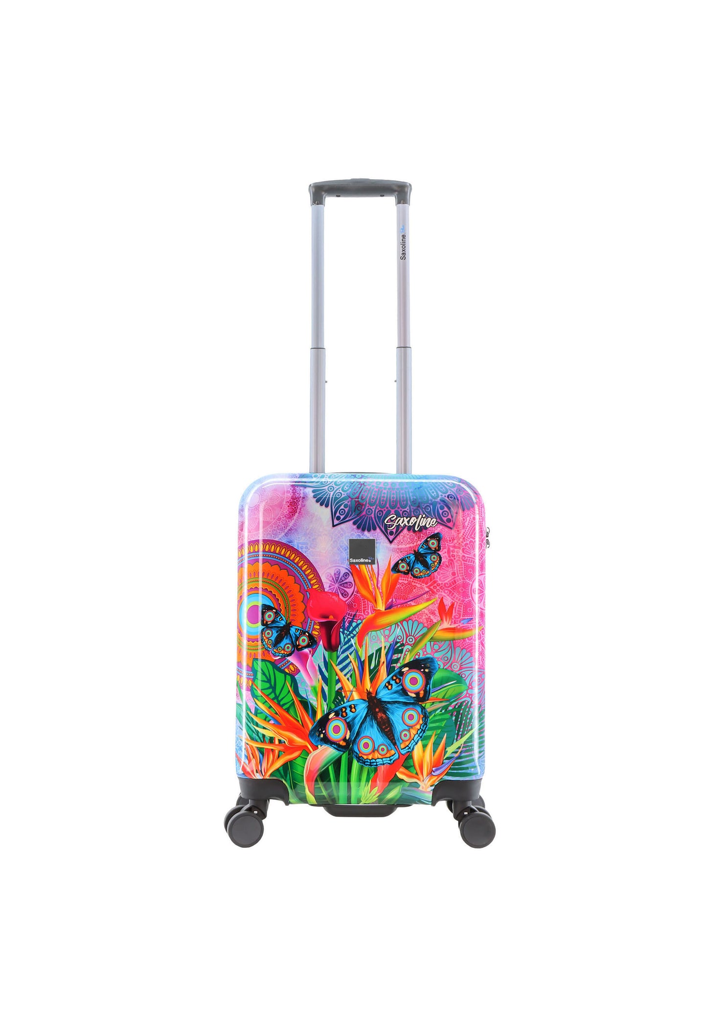 Saxoline blue koffers | leuke prints