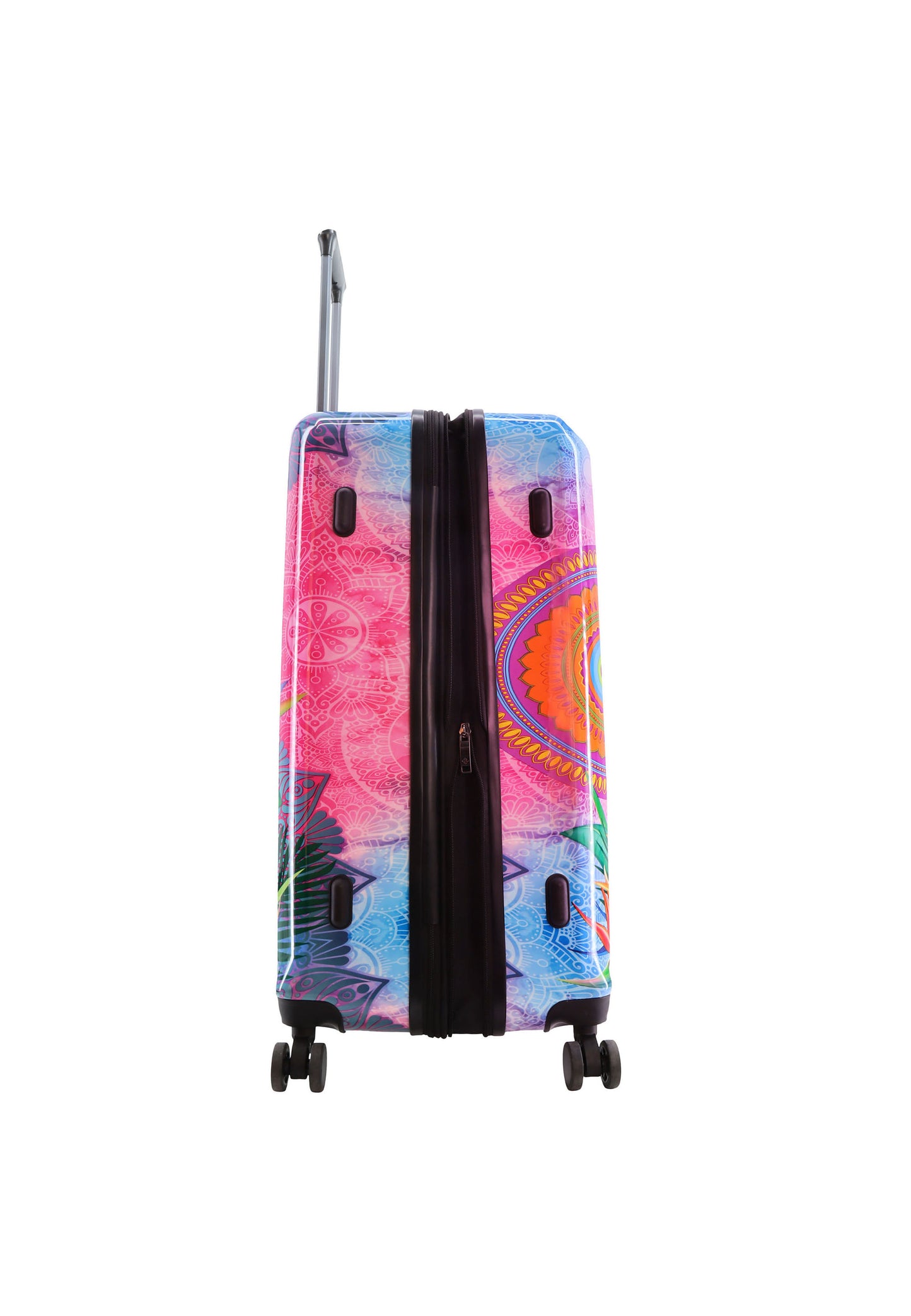 Saxoline Blue Harde Kofferset / Trolleyset / Reiskofferset - S/M/L - Butterfly Nature Print