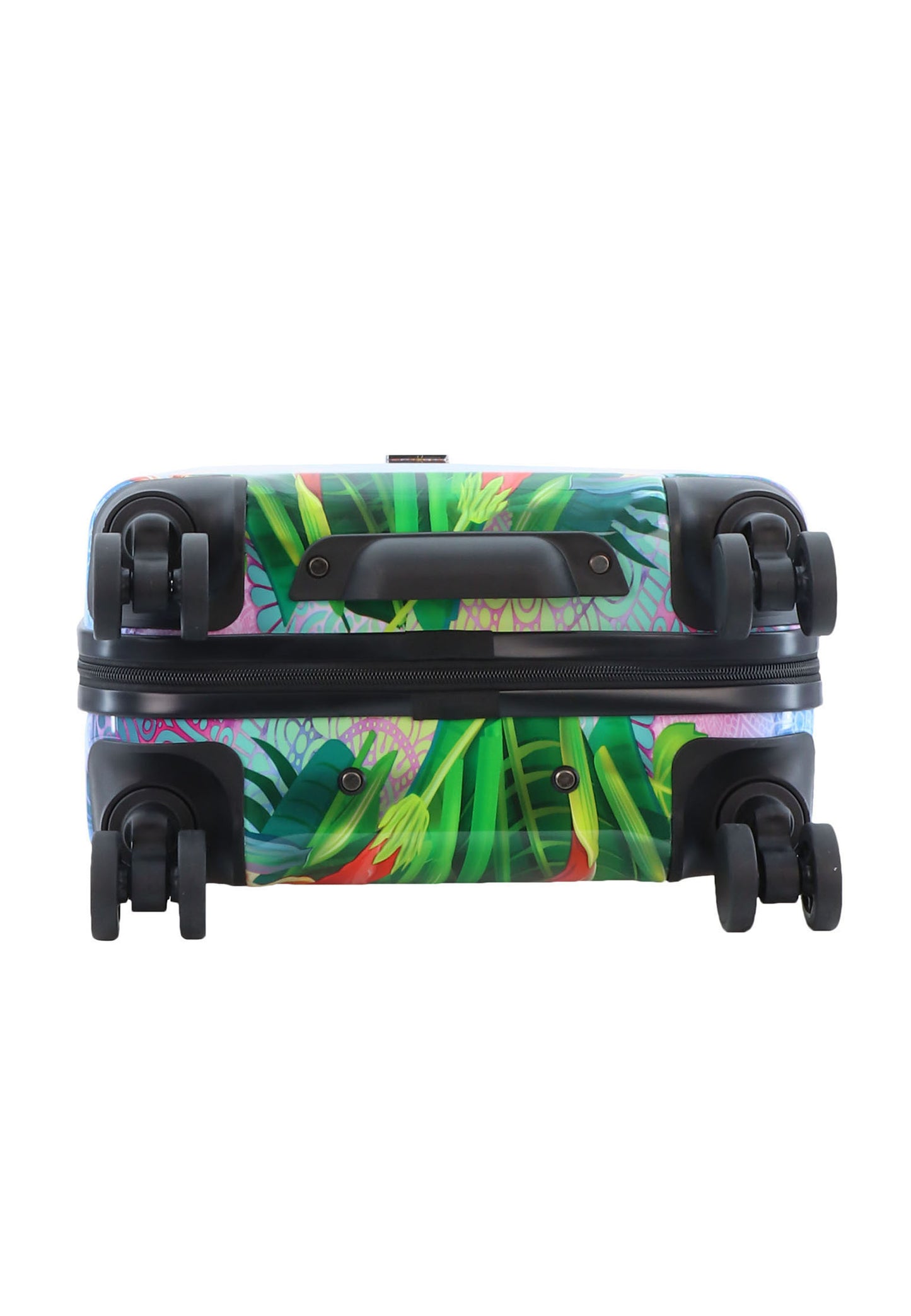Saxoline Blue Handbagage Harde Koffer / Trolley / Reiskoffer 55cm S - Butterfly Nature Print
