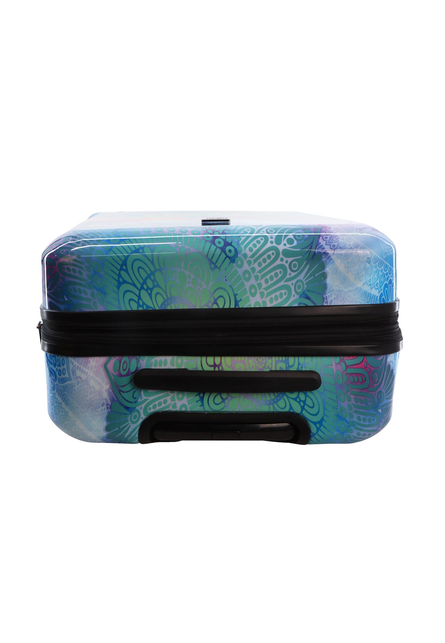 Saxoline Blue Harde Koffer / Trolley / Reiskoffer - 67cm (M) - Butterfly Nature Print