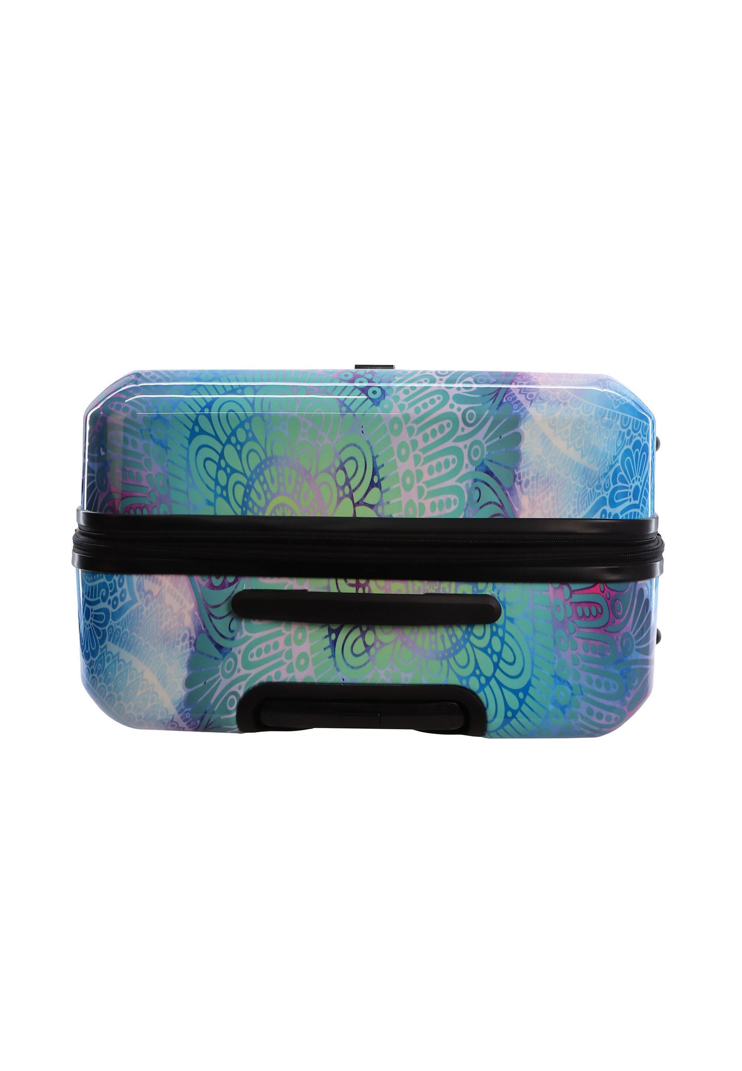 Saxoline Blue Harde Koffer / Trolley / Reiskoffer - 77cm (Large) - Butterfly Nature Print