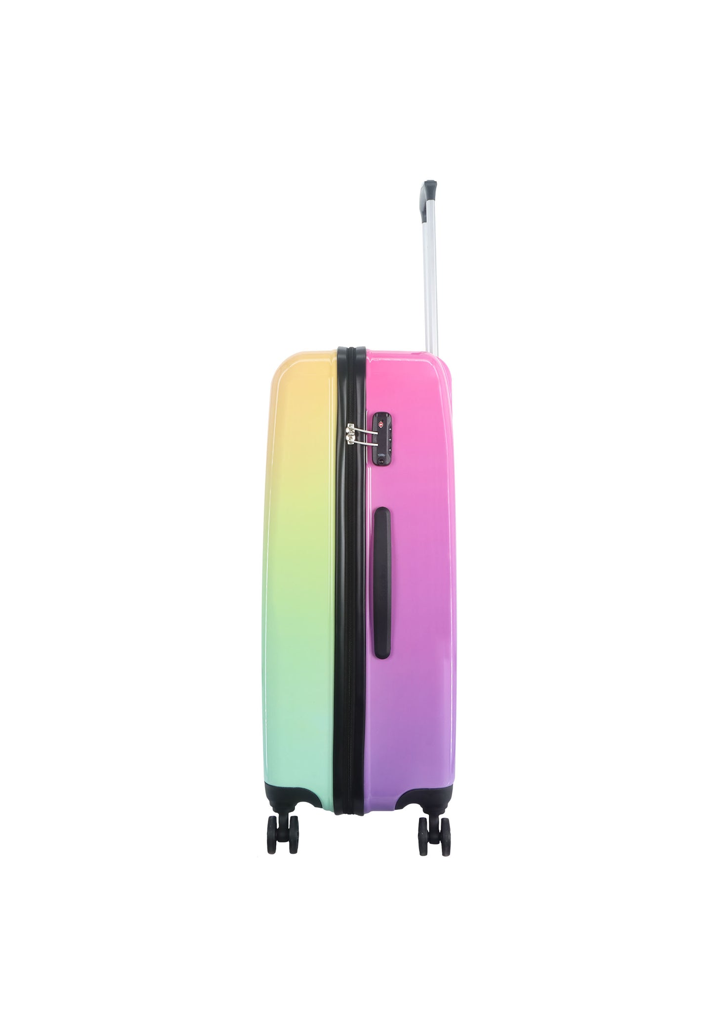 Saxoline Harde Kofferset 3-Delig / Reiskofferset / Trolleyset - Rainbow Print
