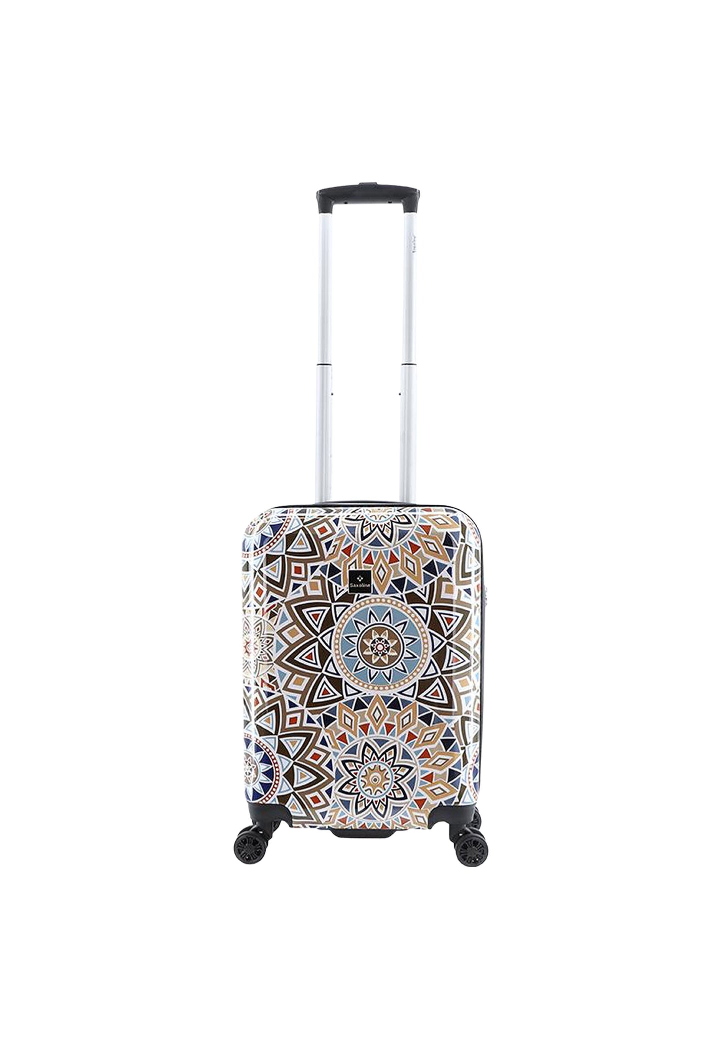 Saxoline Valise rigide 3 pièces / Valise de voyage / Trolley - Mosaic Culture Print