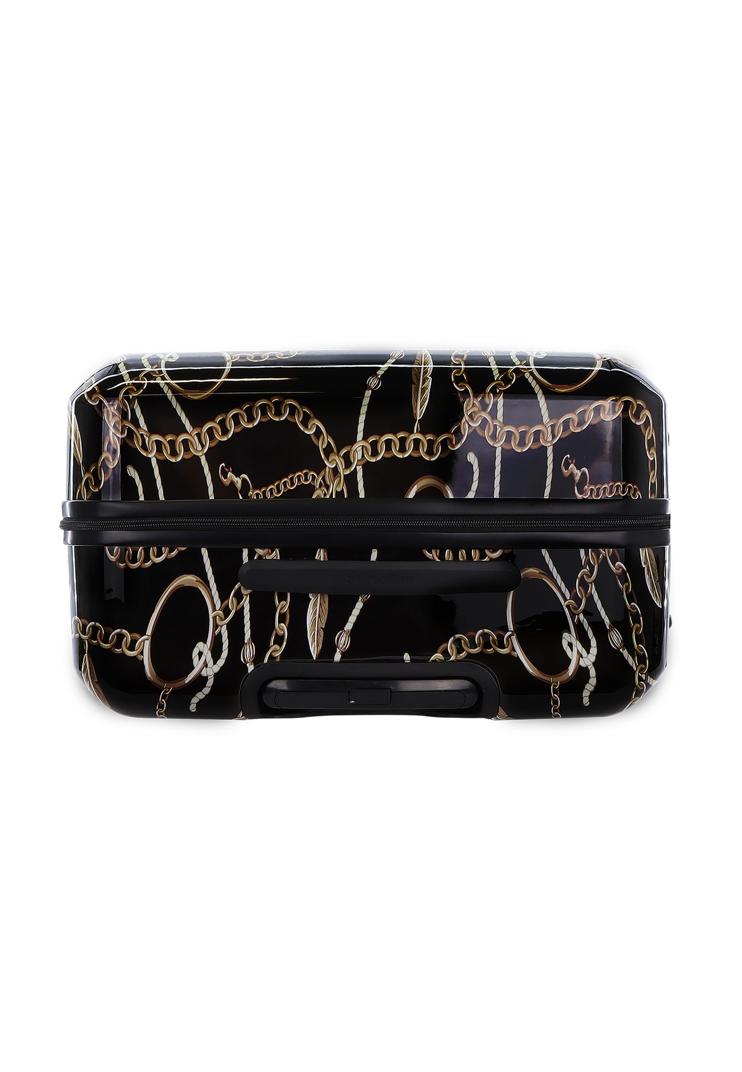 Saxoline Harde Koffer / Trolley / Reiskoffer - 76 cm (Large) - Golden Age Print