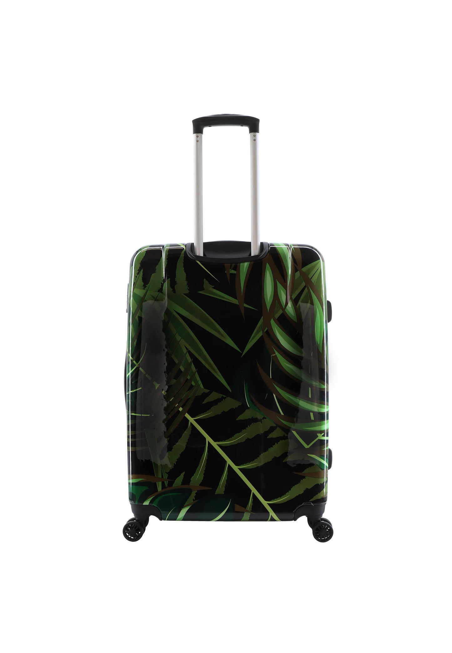 Saxoline Harde Kofferset 3-Delig / Reiskofferset / Trolleyset - S/M/L - Palm Leaves Print