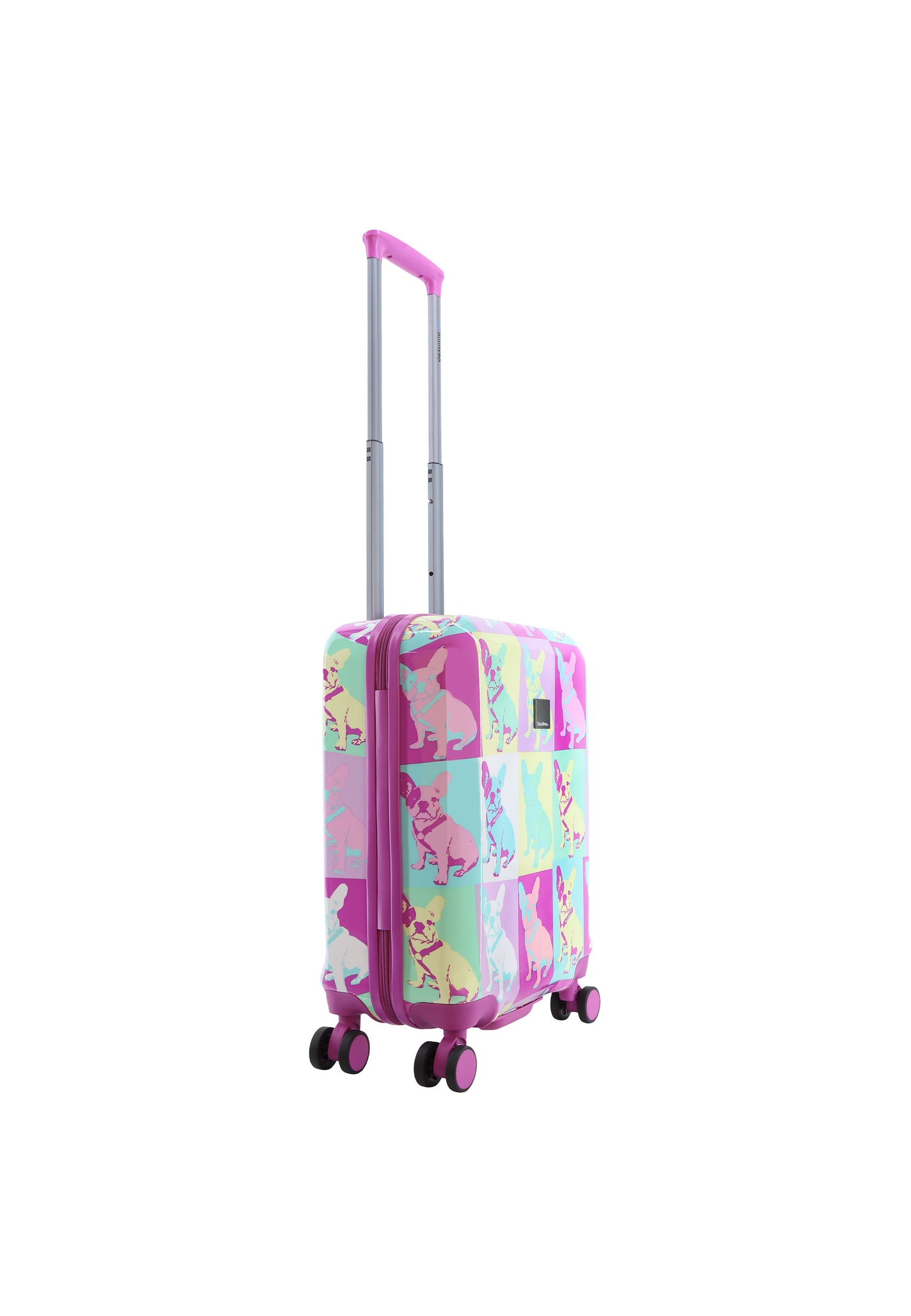 Saxoline blue koffers met leuke prints online bij luggage4u.be