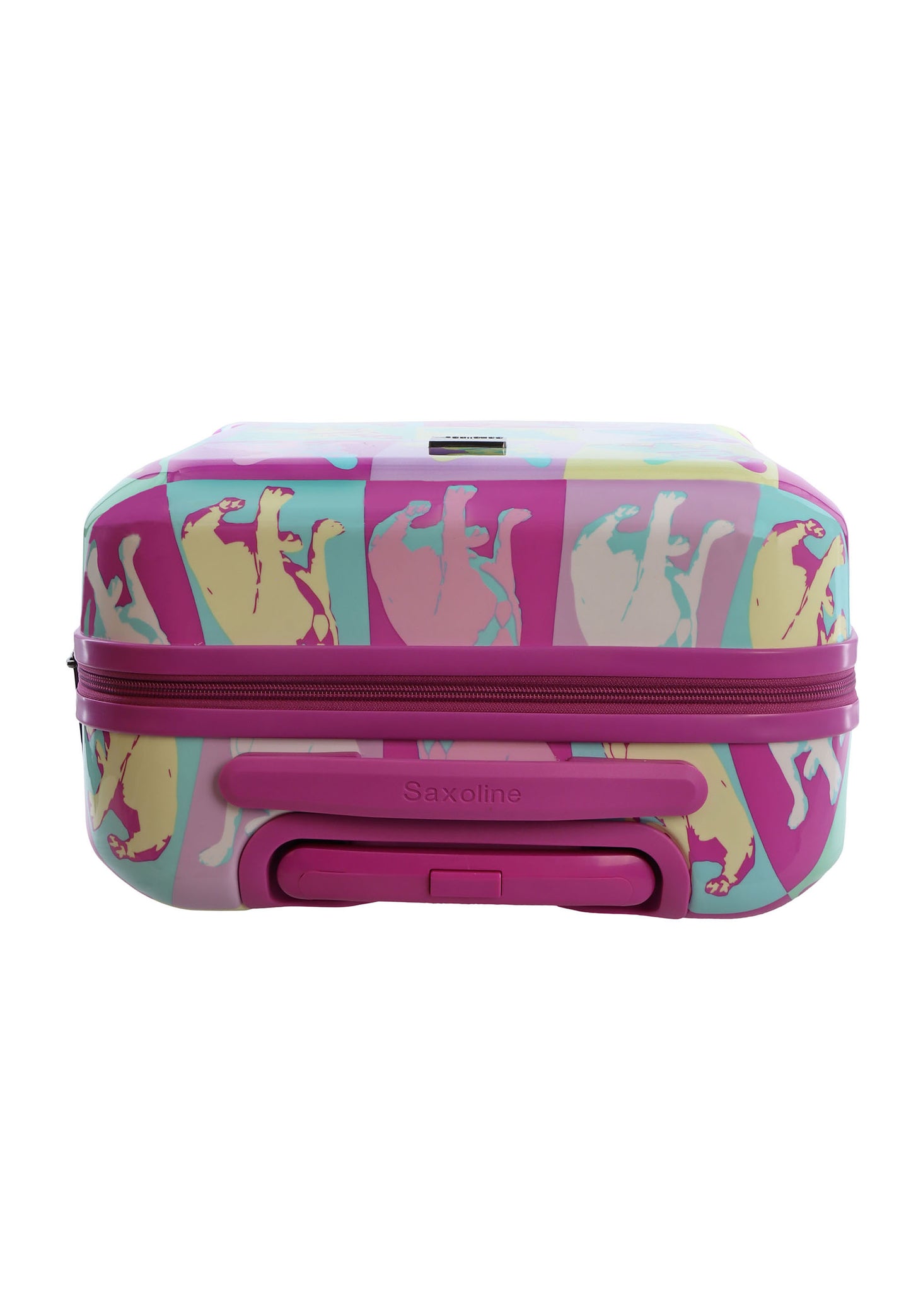 Saxoline Blue – Bulldog Emotion | Handbagage / Harde Koffer / Trolley – Small (55 cm)