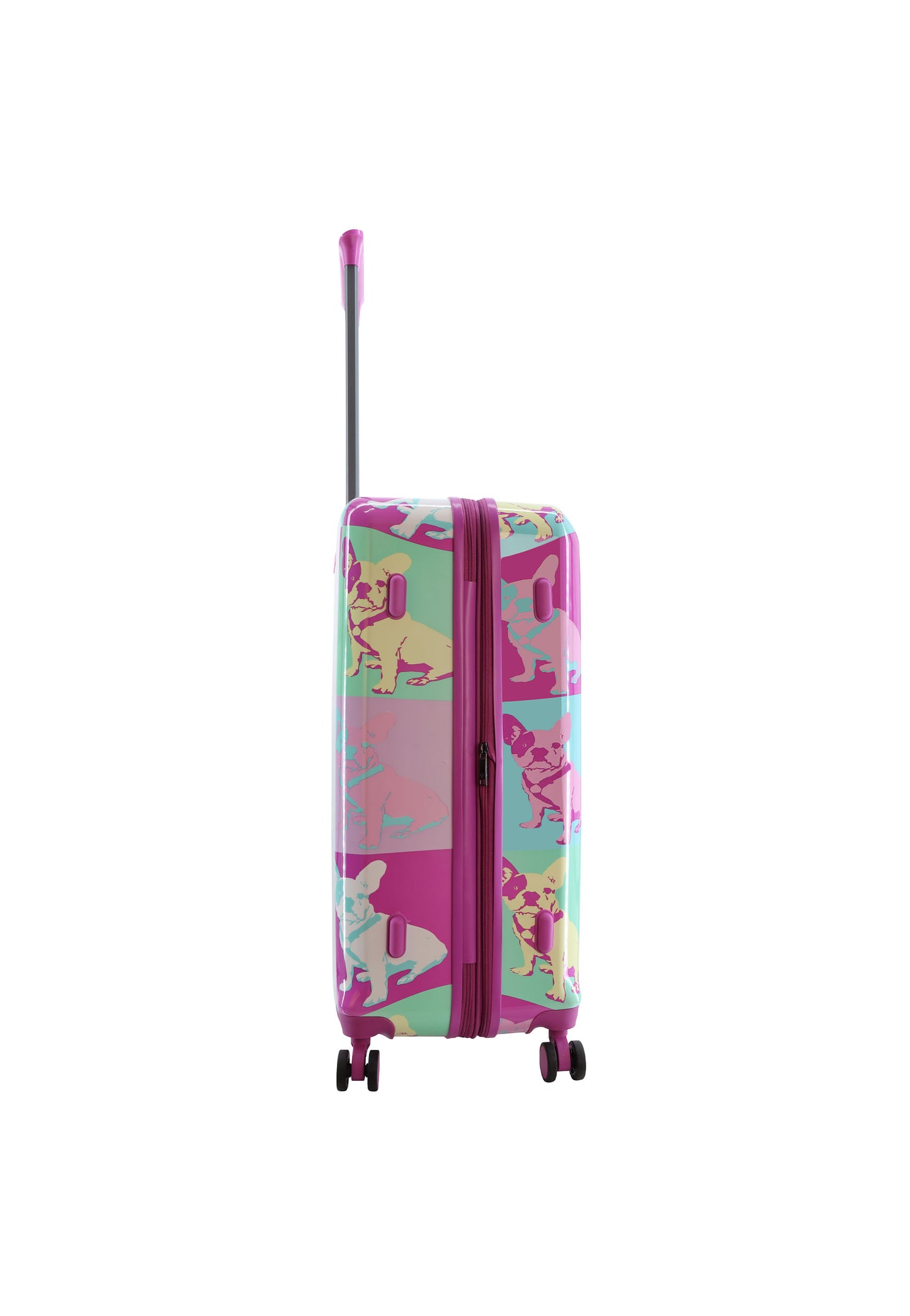 Saxoline Blue – Bulldog Emotion | Harde Koffer / Trolley / Reiskoffer – Medium (67 cm)