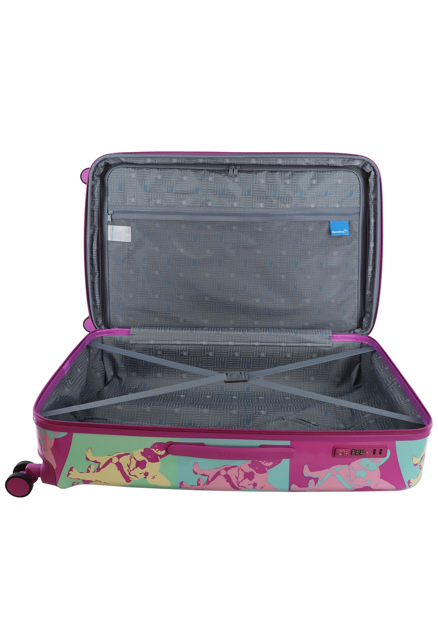 Saxoline koffers met leuke prints