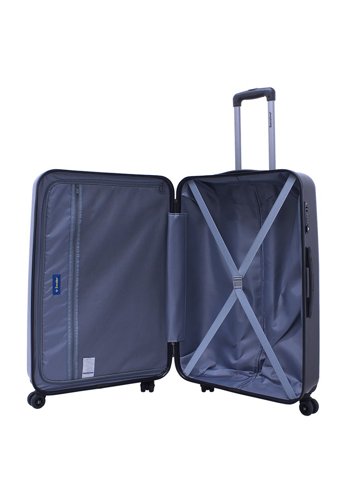 Saxoline Ensemble de valises rigides 3 pièces / Ensemble de valises de voyage / Ensemble de chariots - Imprimé papillon