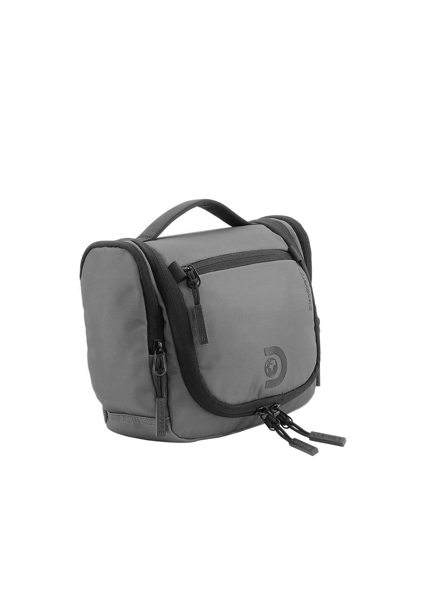 Trousse de Toilette / Trousse de Voyage Découverte avec Crochet - Metropolis - D00211 - Gris