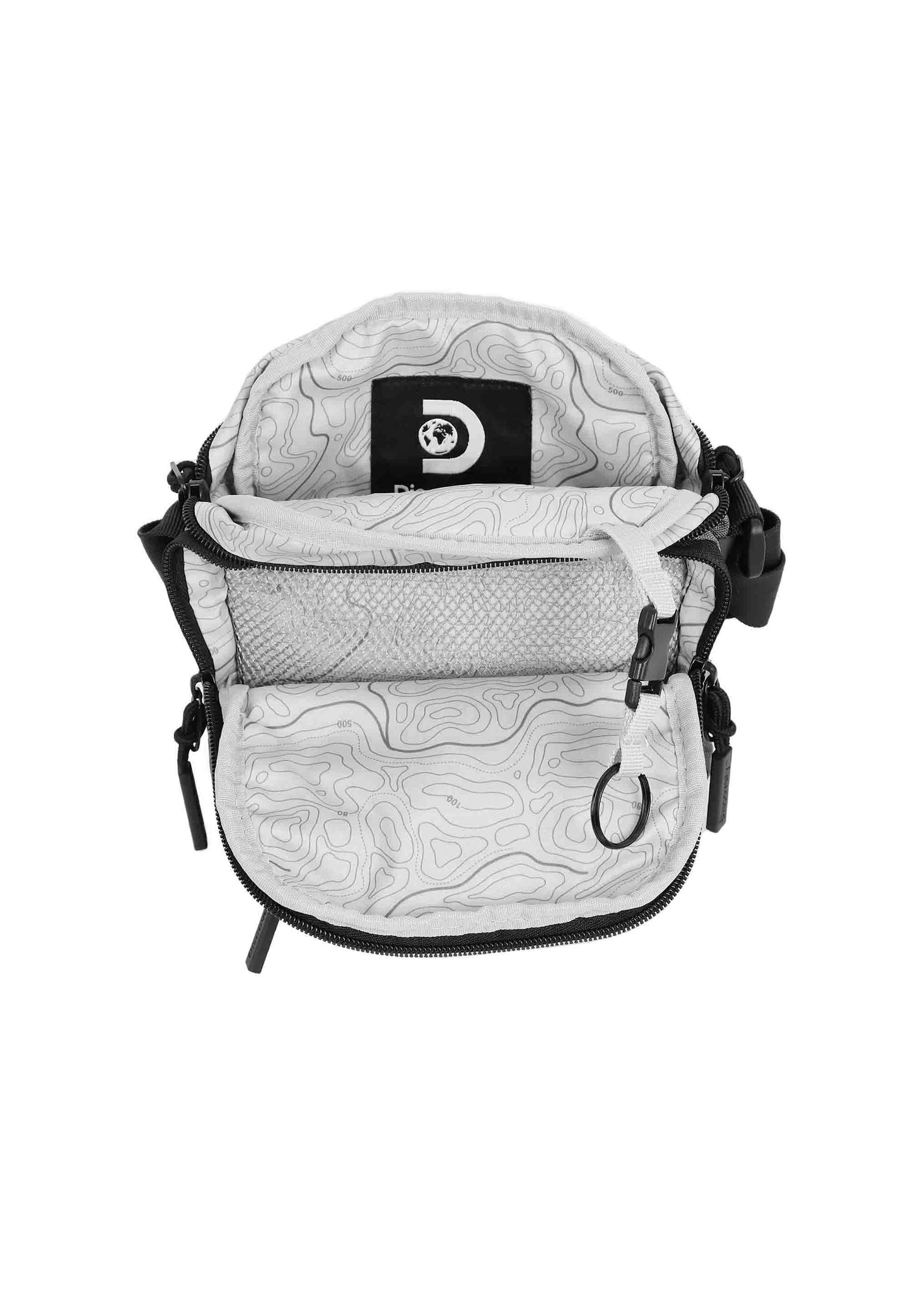 Sac à bandoulière Découverte | Sac bandoulière - Metropolis - Gris - D00214.22