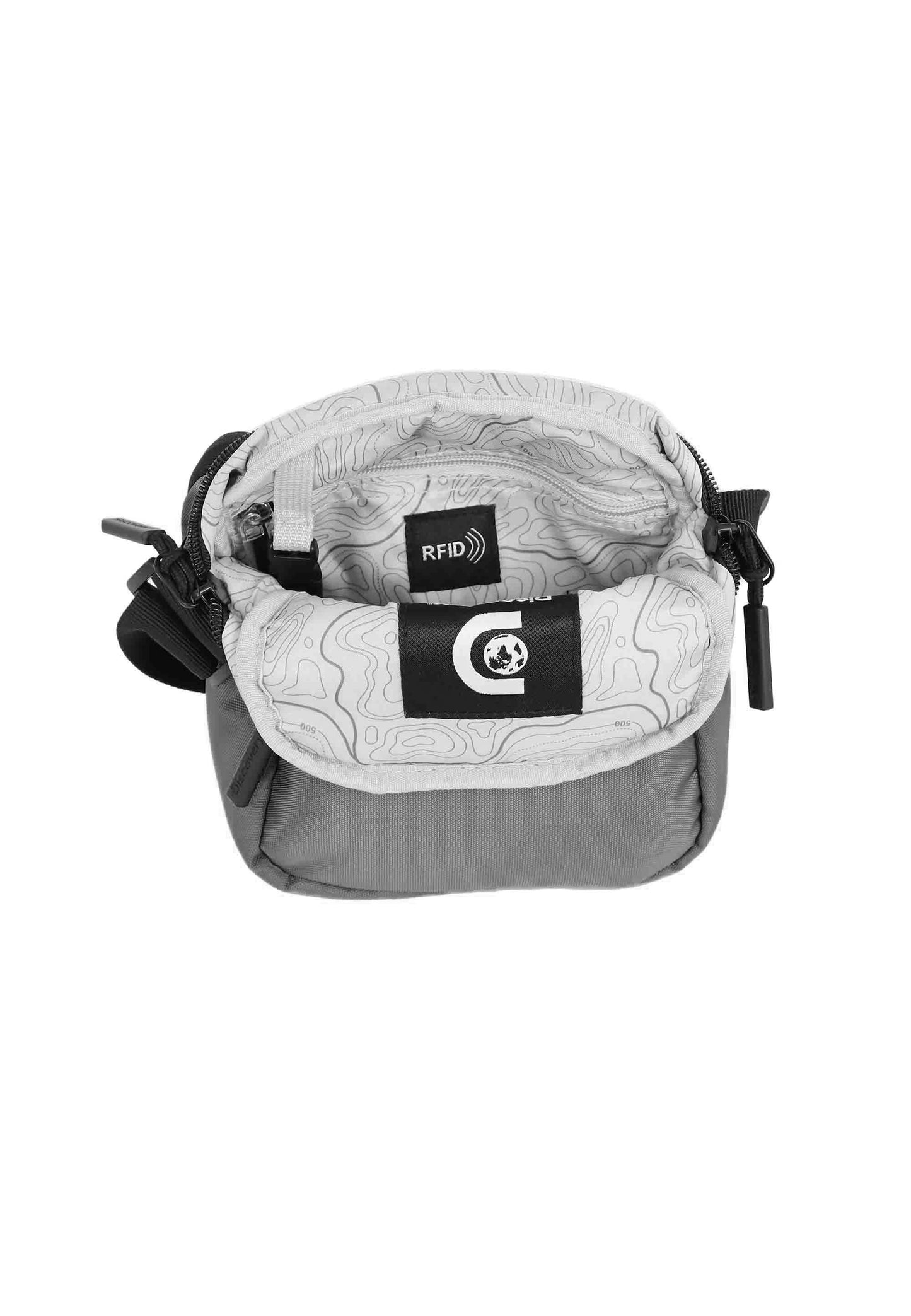 Sac à bandoulière Découverte | Sac bandoulière - Metropolis - Gris - D00214.22