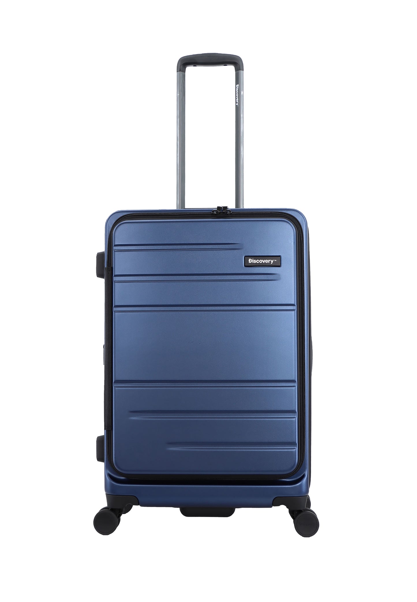 Discovery Harde Kofferset 3-Delig / Trolleyset / Reiskofferset - Patrol - Blauw