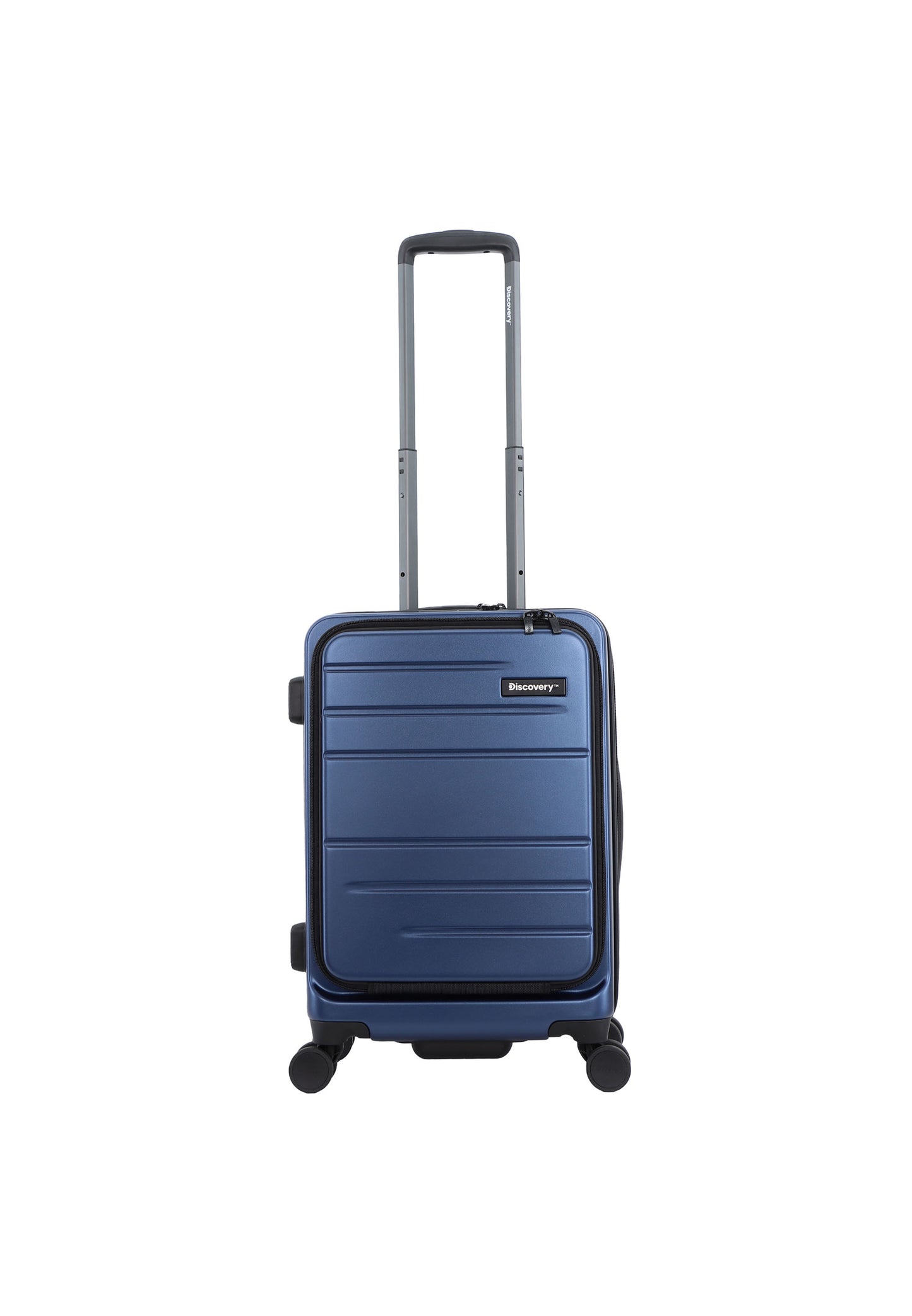 Discovery polycarbonaat handbagage met Laptop front opening.
