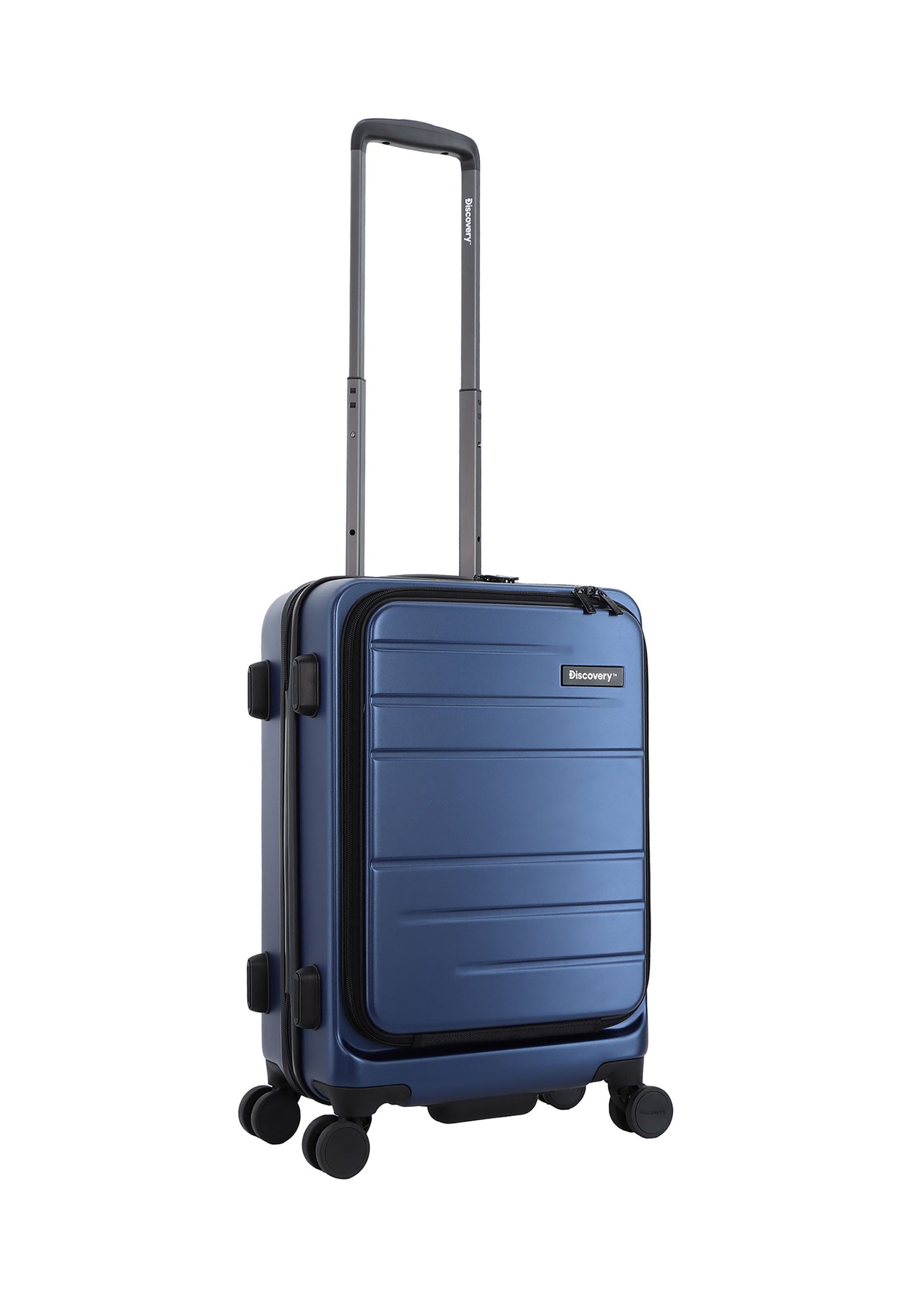 Discovery Handbagage Harde Koffer / Trolley / Reiskoffer - 56 cm (Small) - Patrol - Blauw