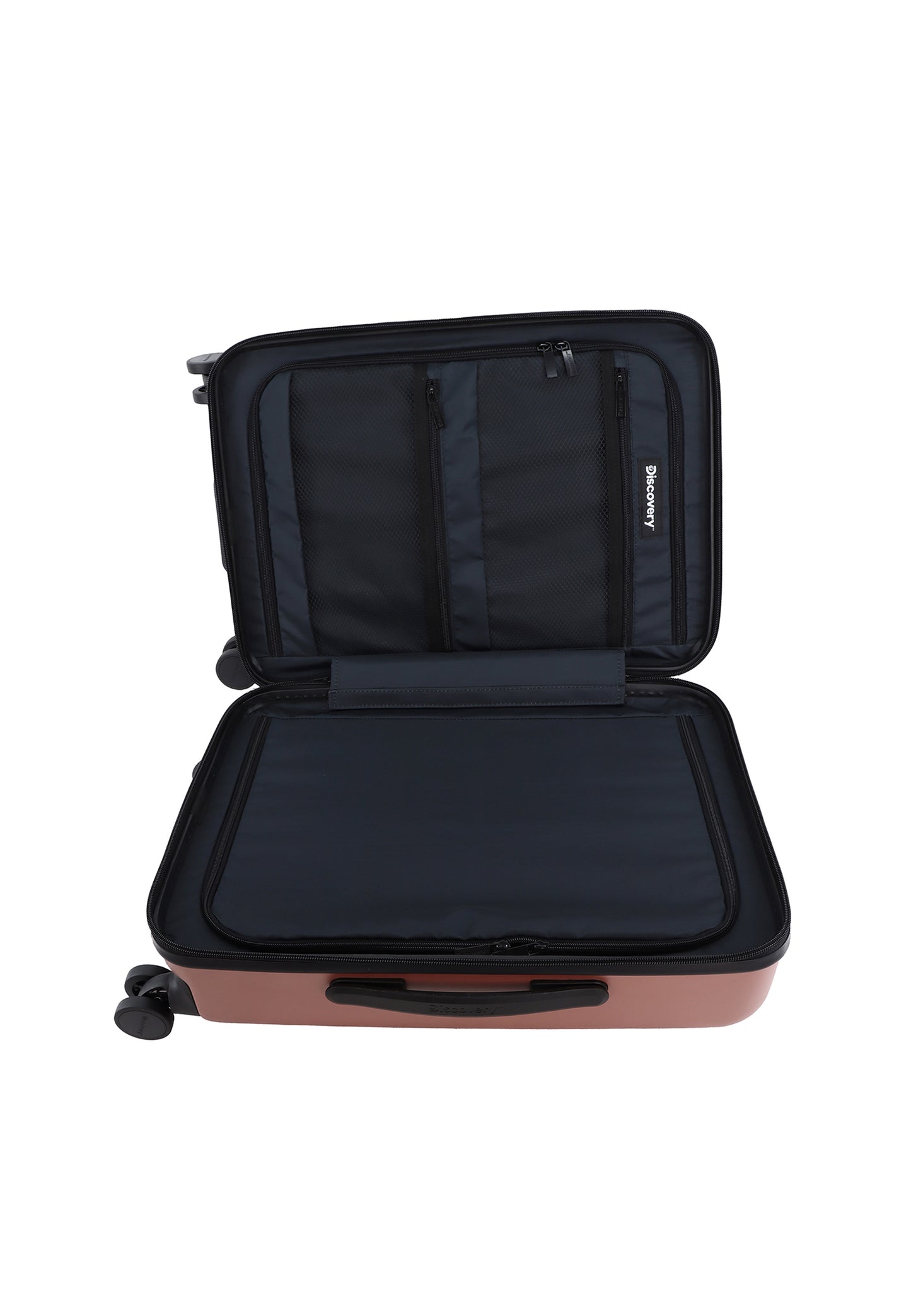 Valise rigide pour bagage à main Discovery Patrol | Chariot | Valise de voyage 55 cm S - Rose
