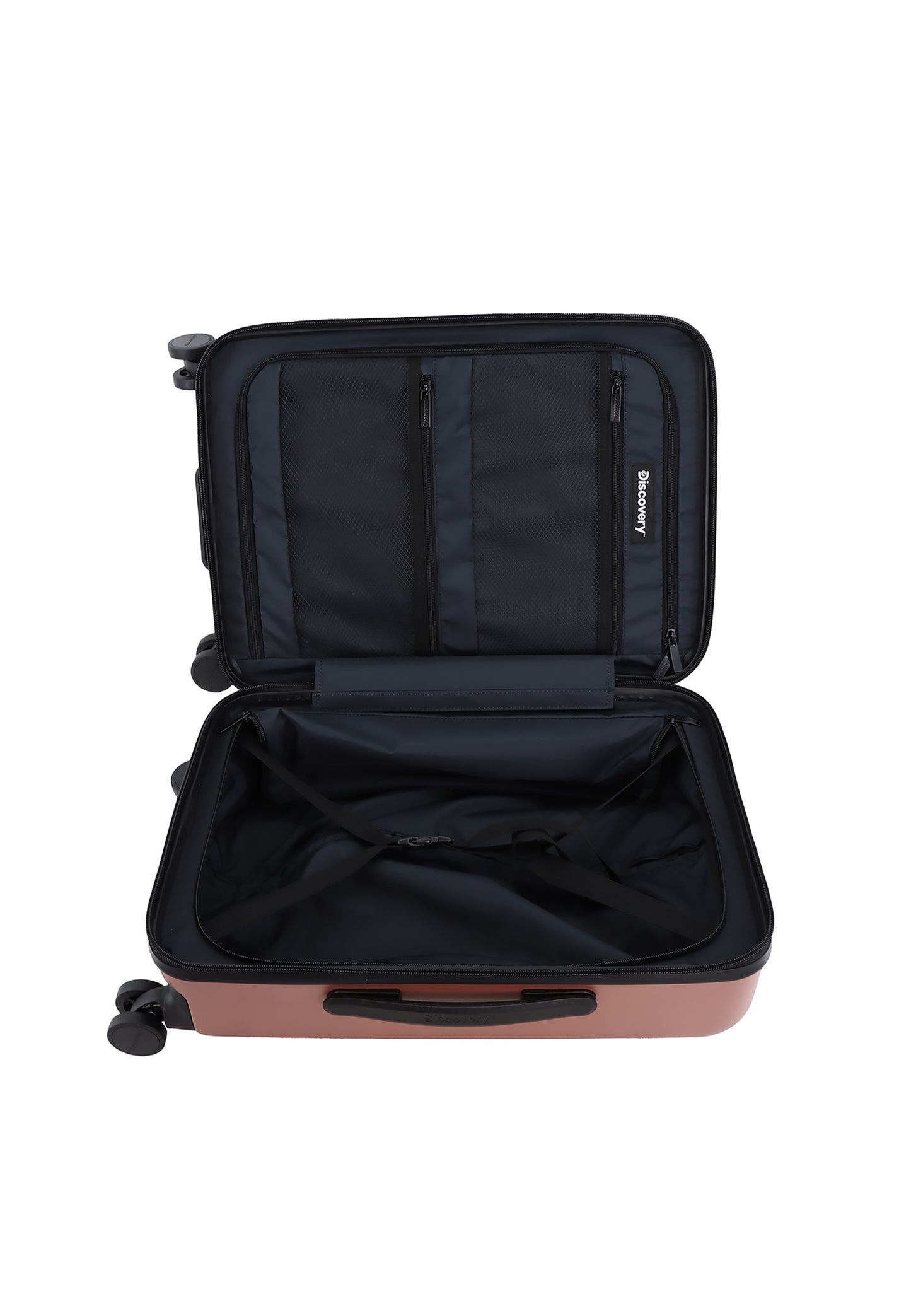 Discovery Handbagage Harde Koffer / Trolley / Reiskoffer - 56 cm (Small) - Patrol - Roze