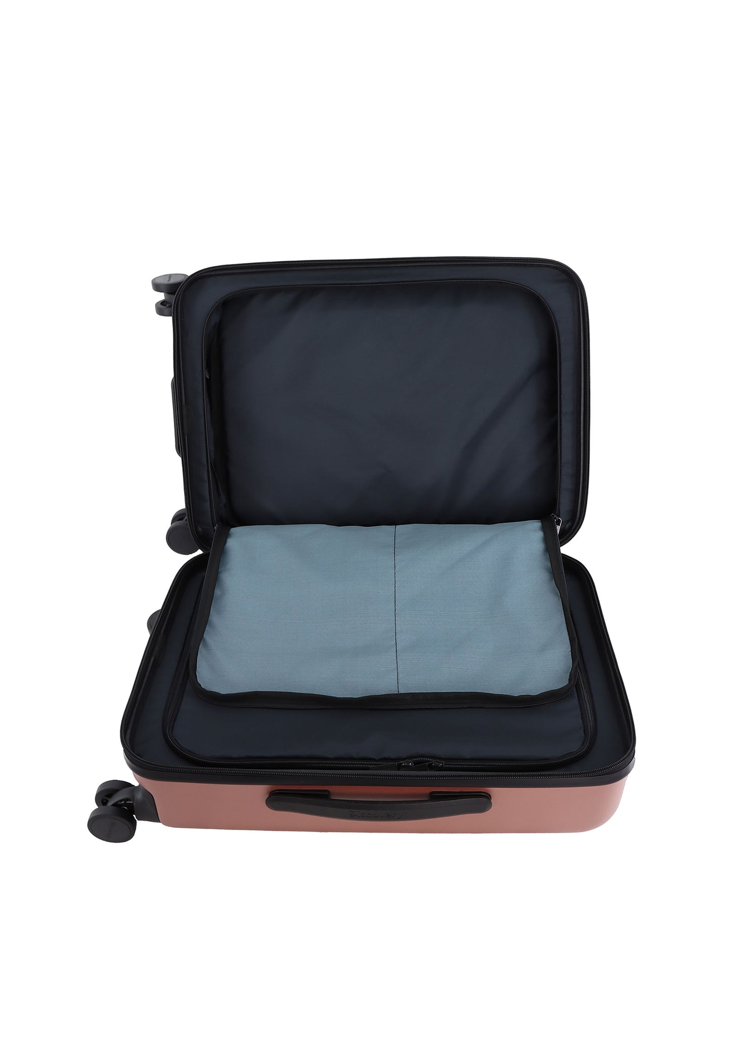 Valise rigide pour bagage à main Discovery Patrol | Chariot | Valise de voyage 55 cm S - Rose