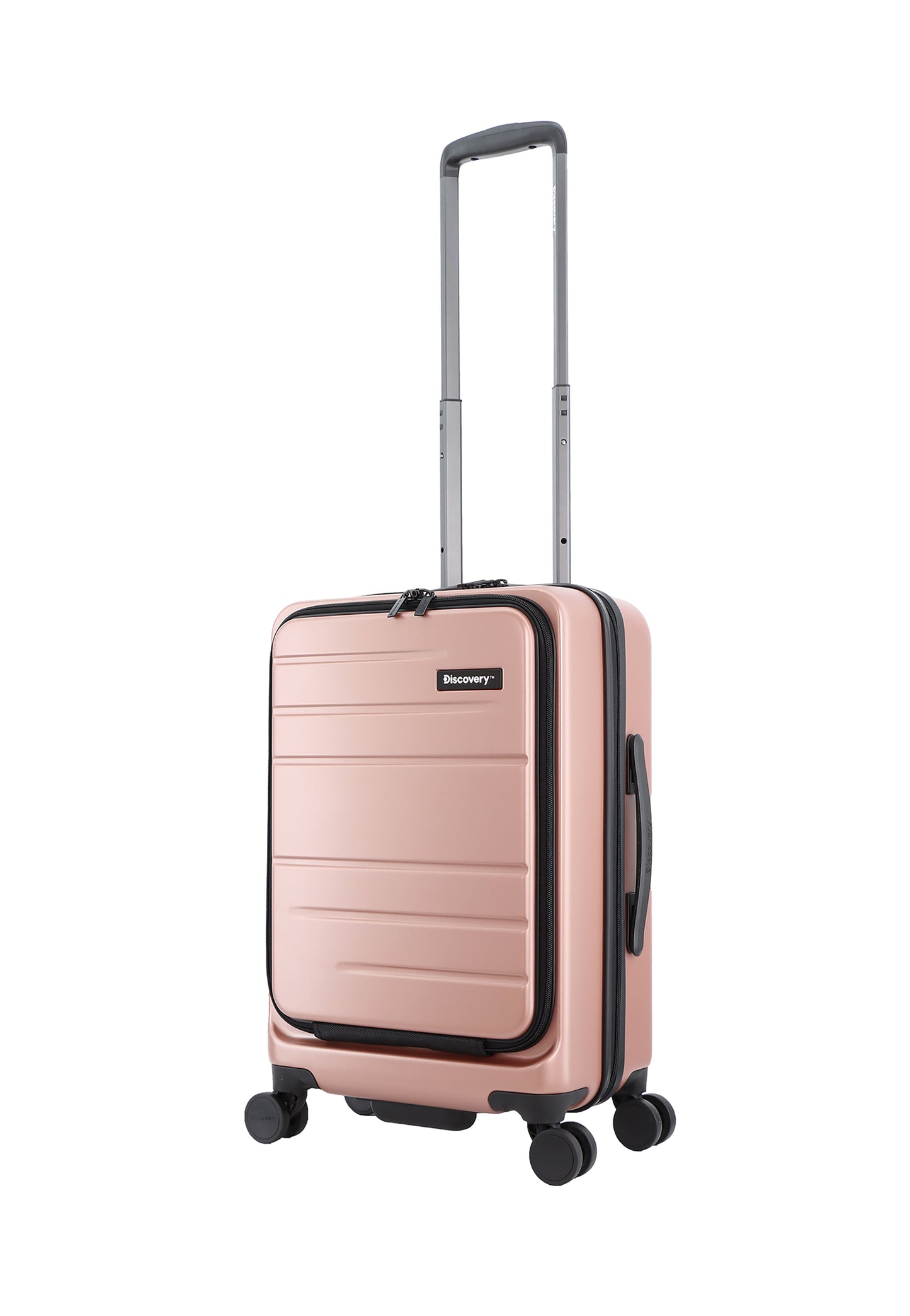 Discovery Handbagage Harde Koffer / Trolley / Reiskoffer - 56 cm (Small) - Patrol - Roze