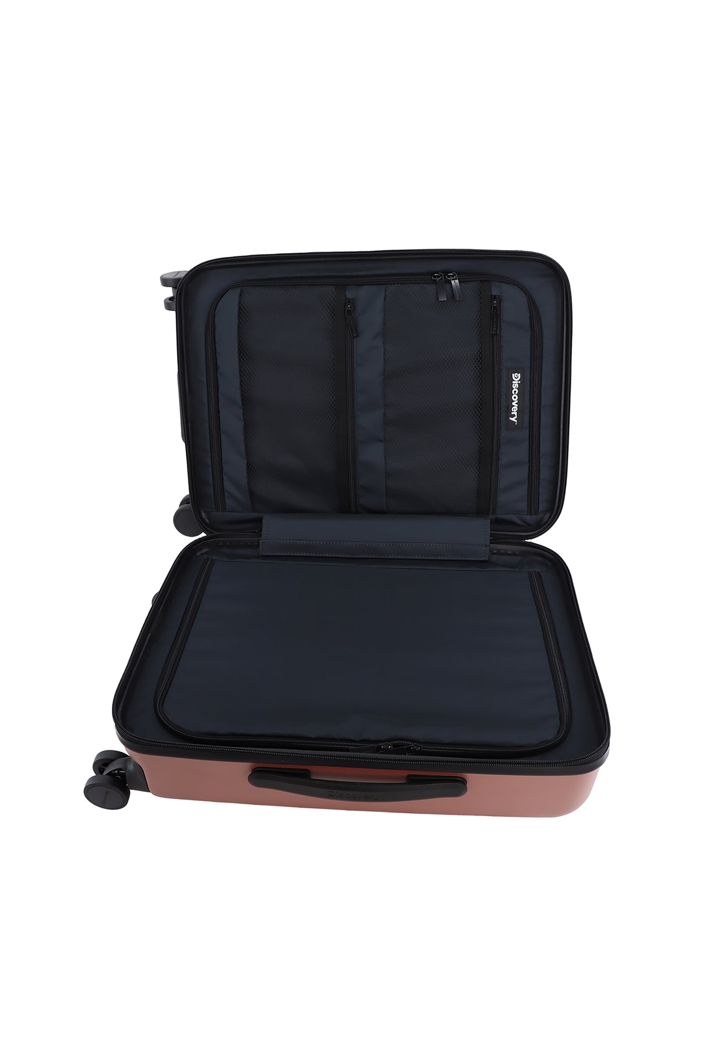 Discovery Handbagage Harde Koffer / Trolley / Reiskoffer - 56 cm (Small) - Patrol - Roze