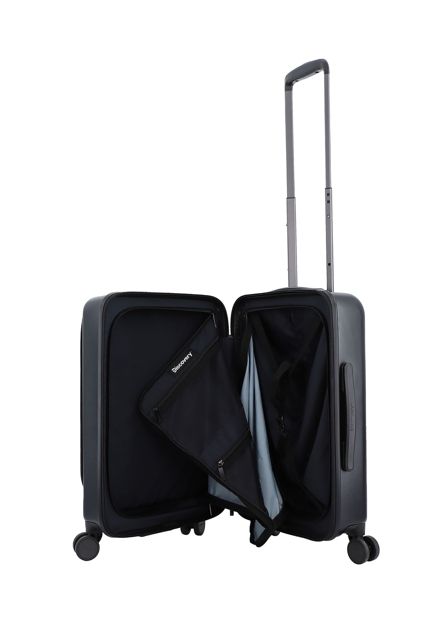 Discovery Handbagage Harde Koffer / Trolley / Reiskoffer - 56 cm (Small) - Patrol - Antraciet