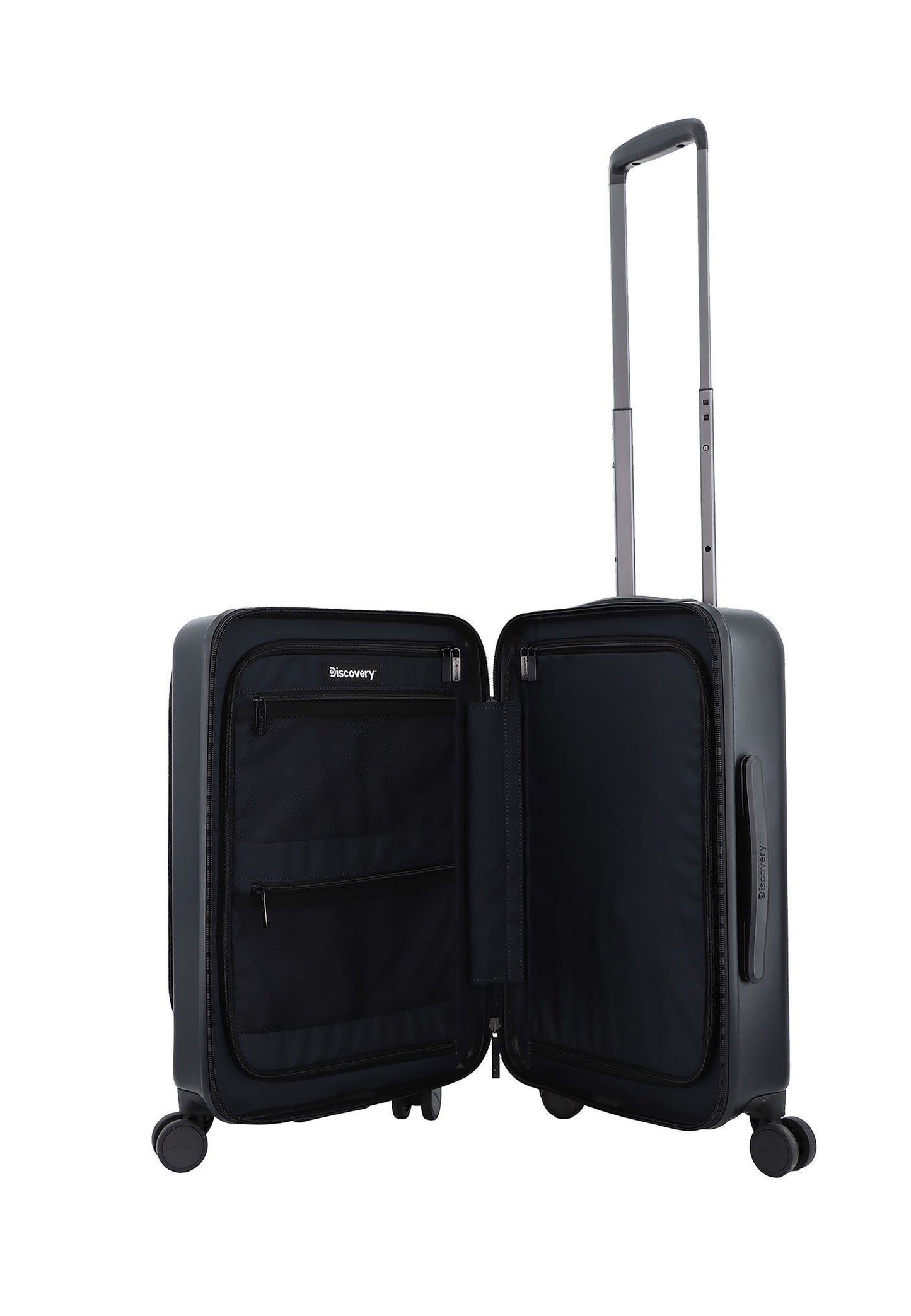 Discovery Handbagage Harde Koffer / Trolley / Reiskoffer - 56 cm (Small) - Patrol - Antraciet