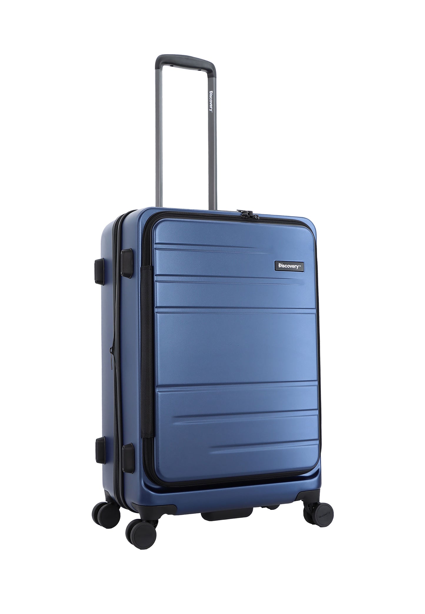Discovery Harde Koffer / Trolley / Reiskoffer - 67 cm (Medium) - Patrol - Blauw
