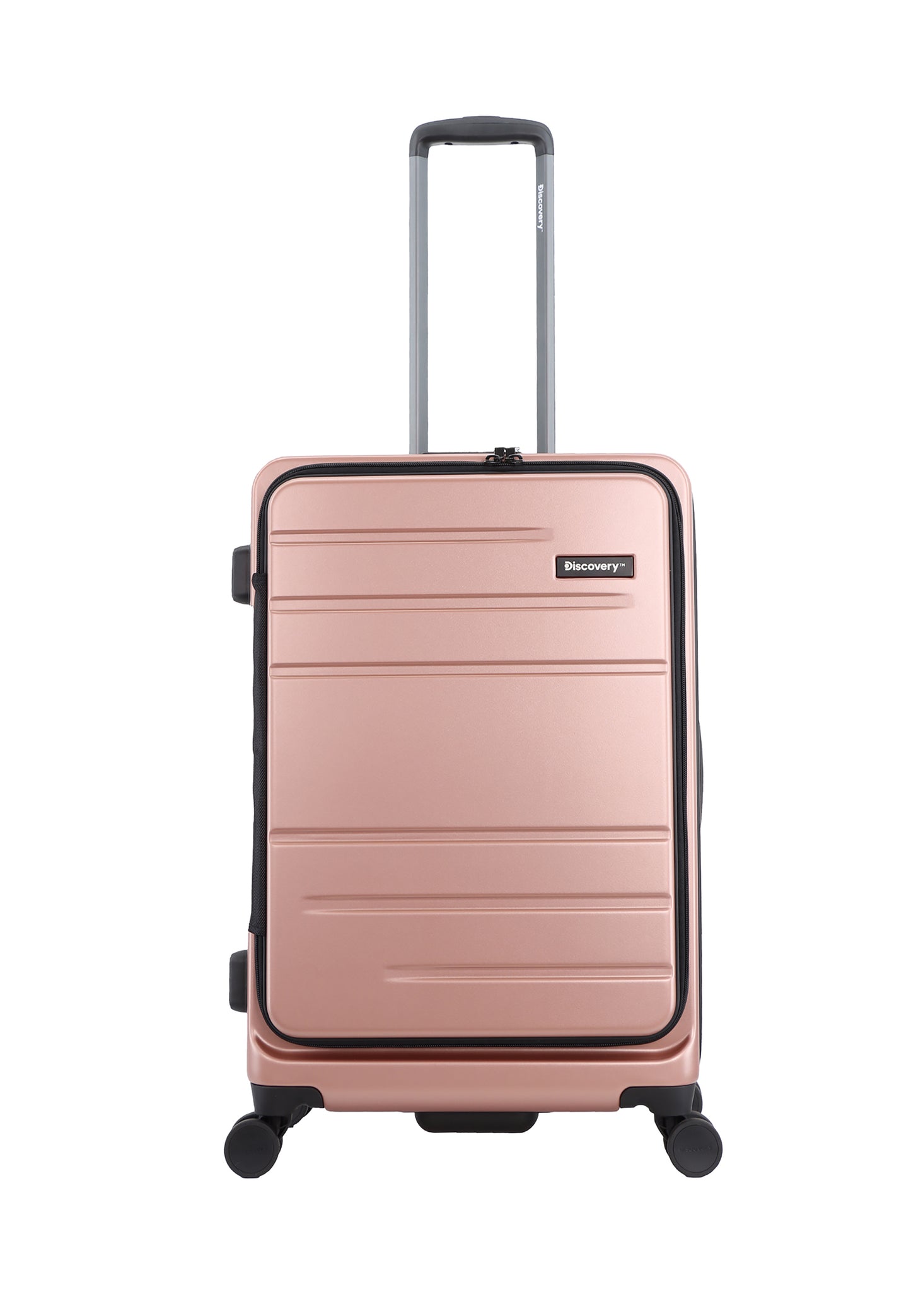 Discovery Harde Koffer / Trolley / Reiskoffer - 67 cm (Medium) - Patrol - Roze