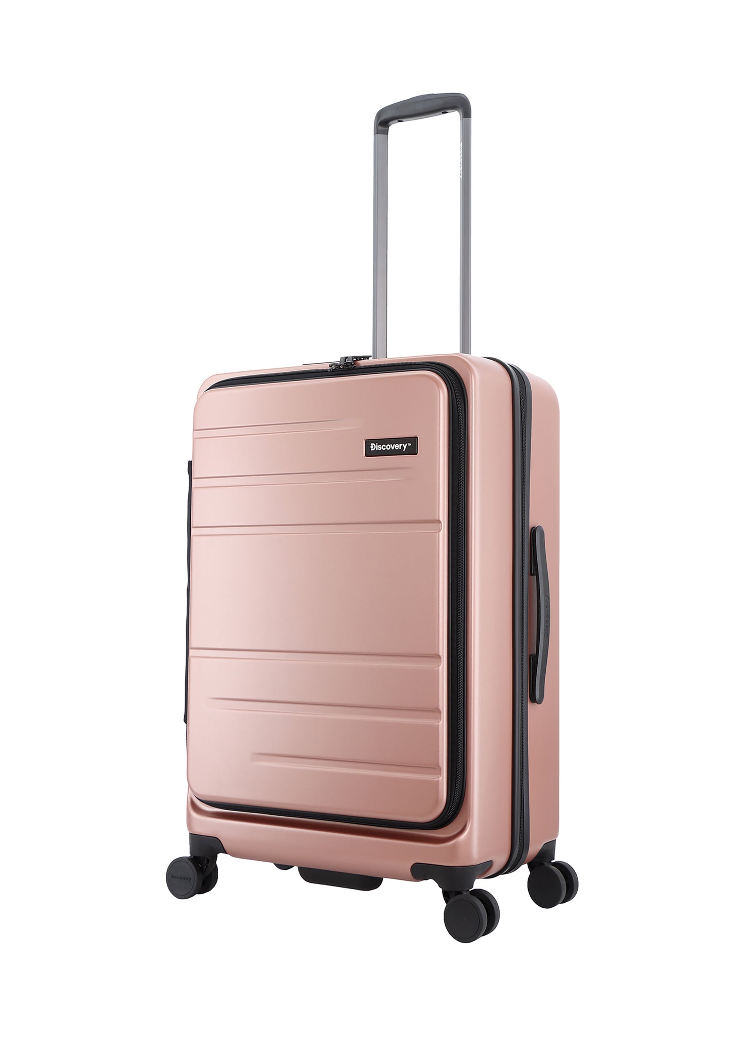 Discovery Harde Koffer / Trolley / Reiskoffer - 67 cm (Medium) - Patrol - Roze