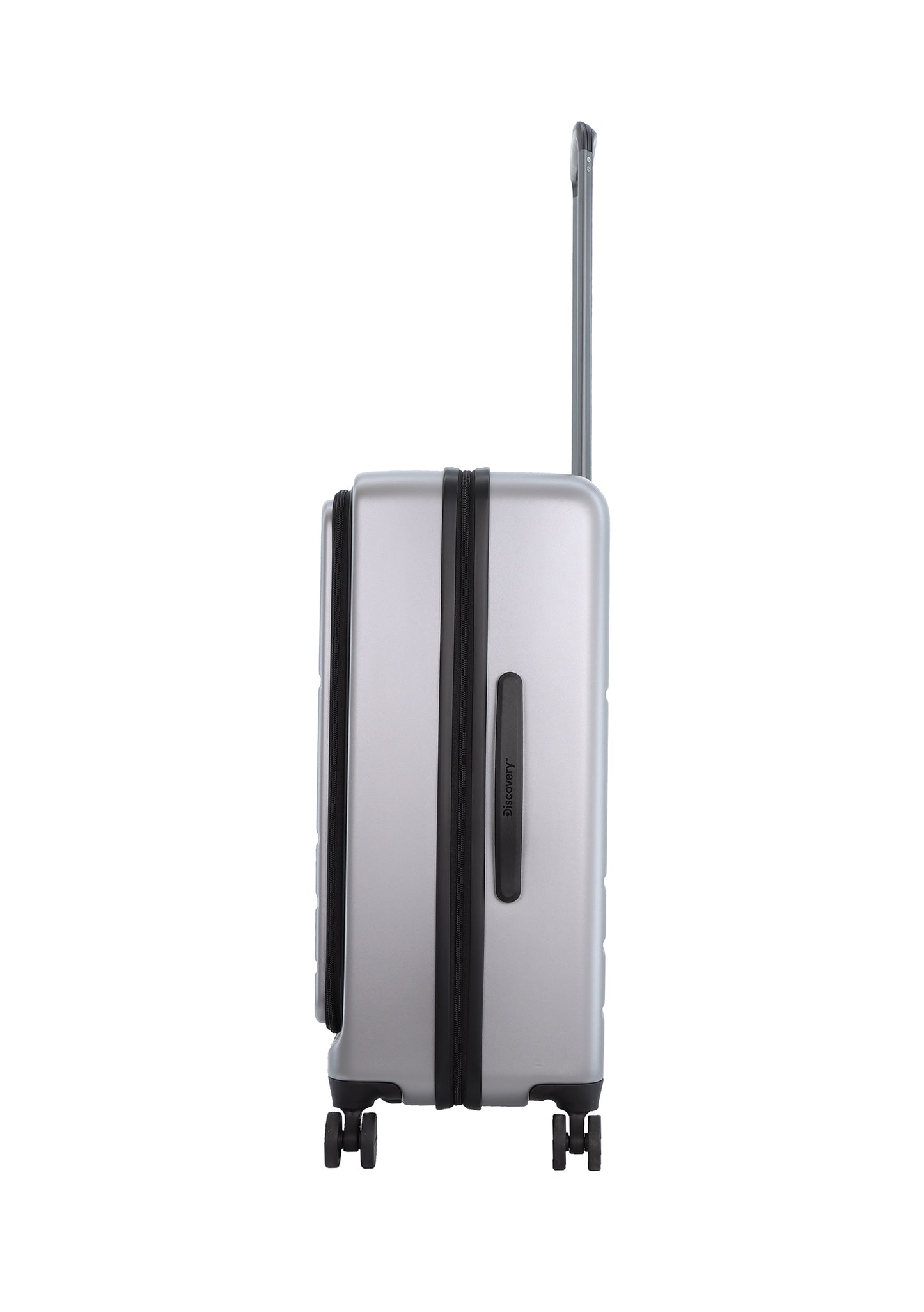 Discovery Harde Koffer / Trolley / Reiskoffer - 67 cm (Medium) - Patrol - Zilver