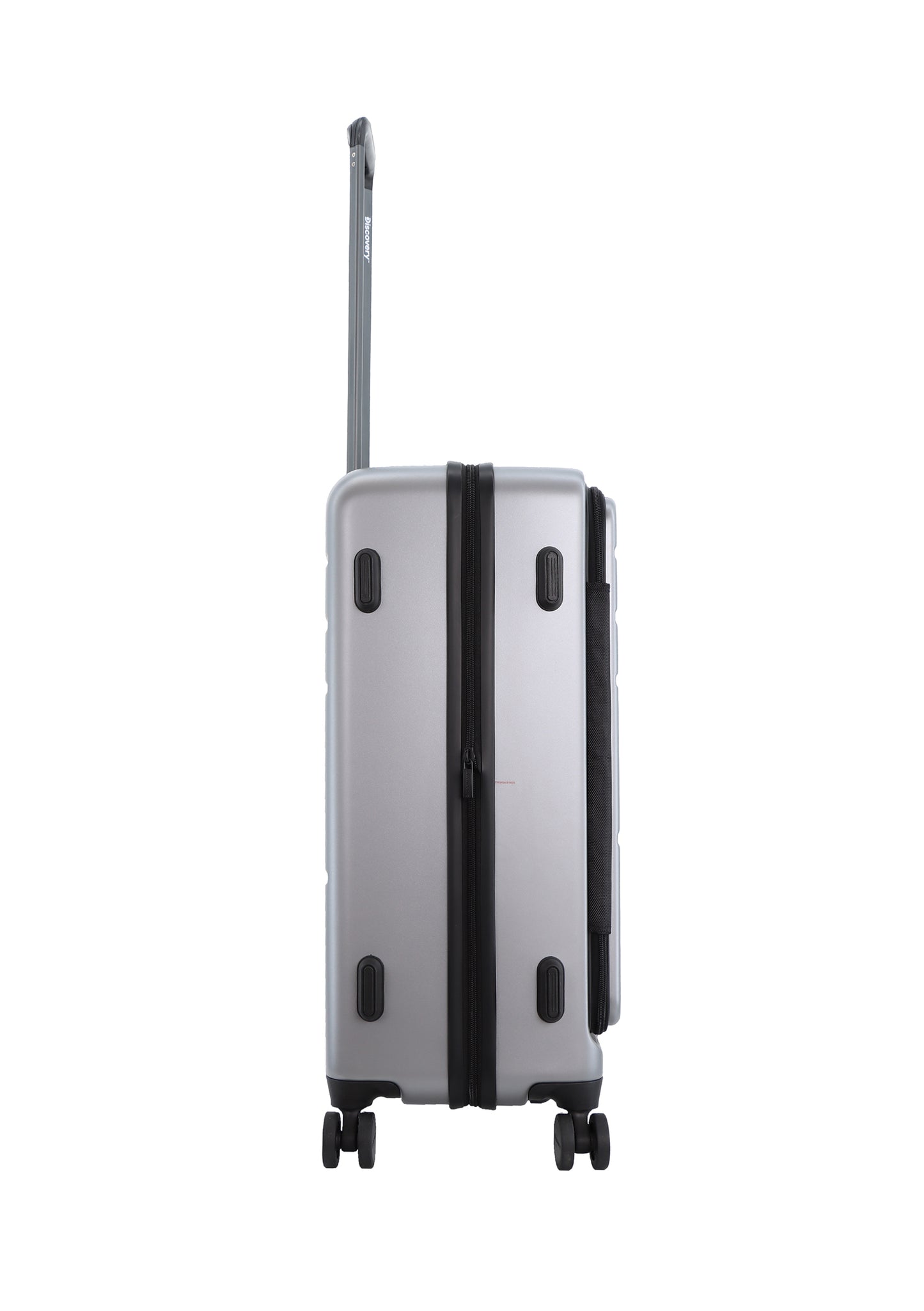 Discovery Harde Koffer / Trolley / Reiskoffer - 67 cm (Medium) - Patrol - Zilver