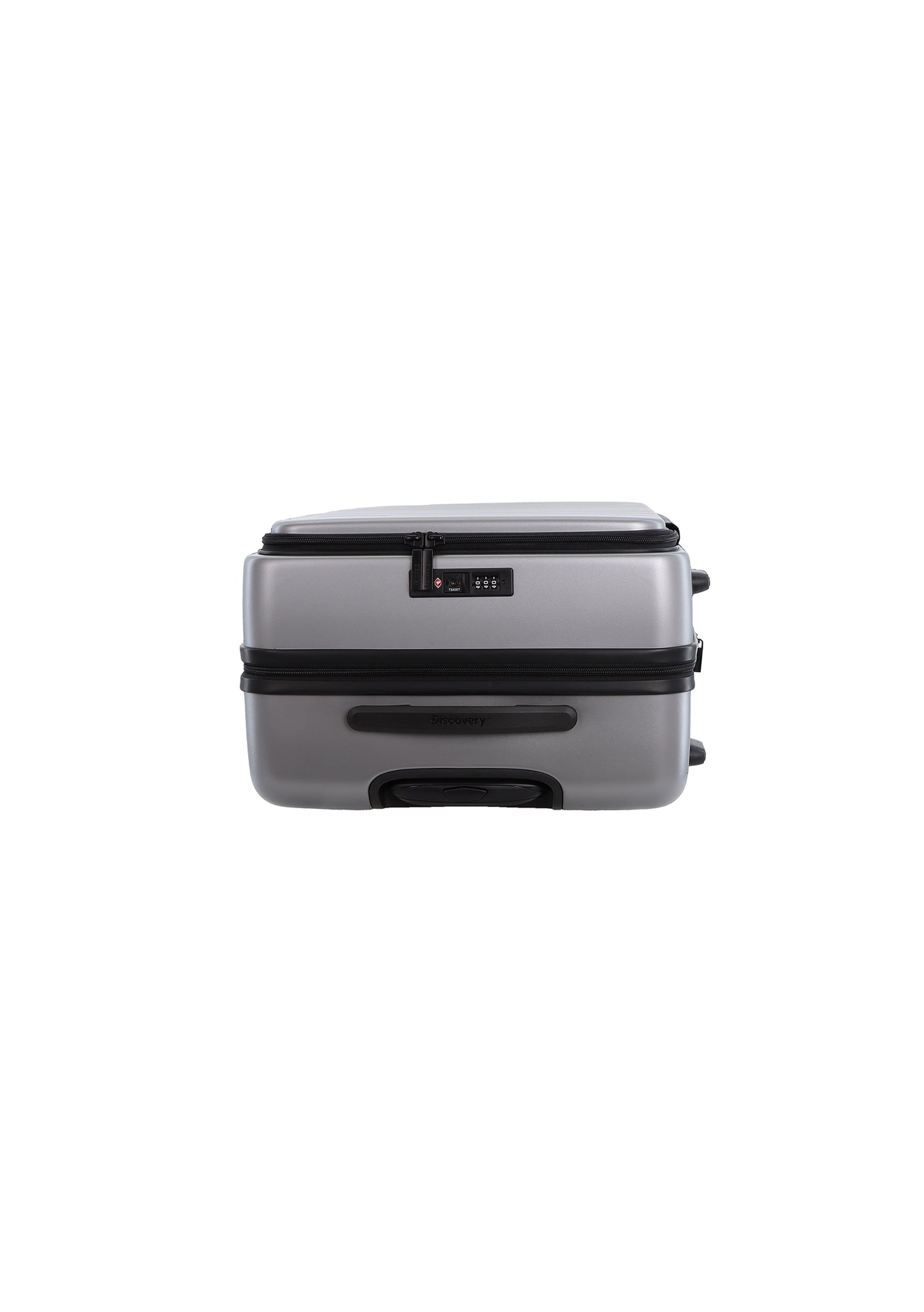 Discovery Harde Koffer / Trolley / Reiskoffer - 67 cm (Medium) - Patrol - Zilver