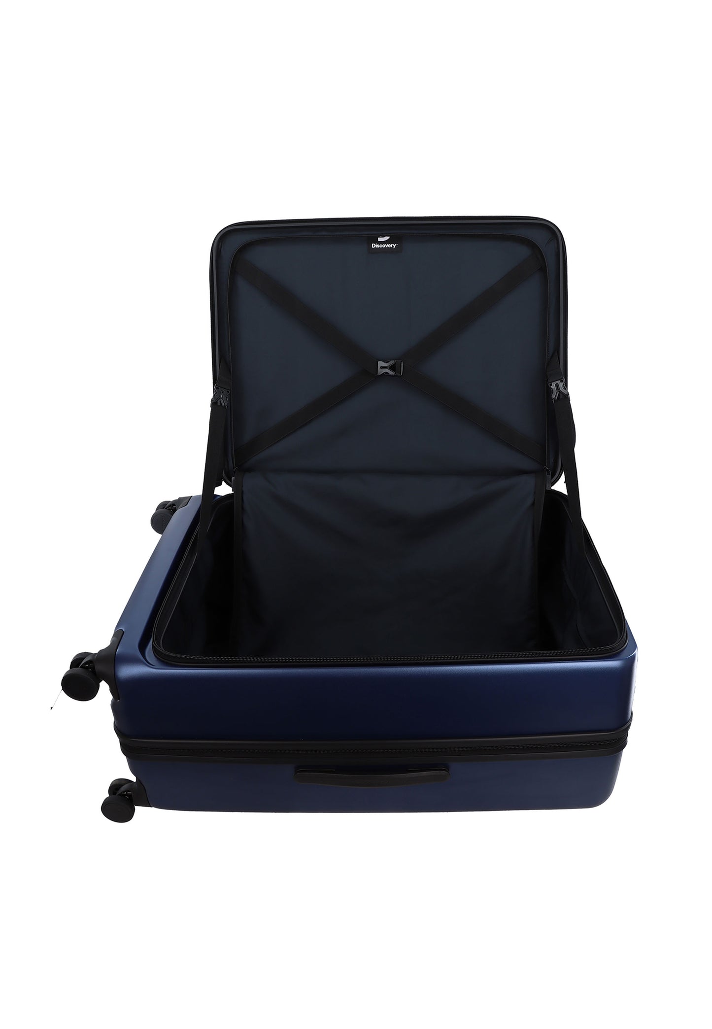 Discovery - Patrol | 3-Delig Polycarbonaat Kofferset met front opening - Blauw