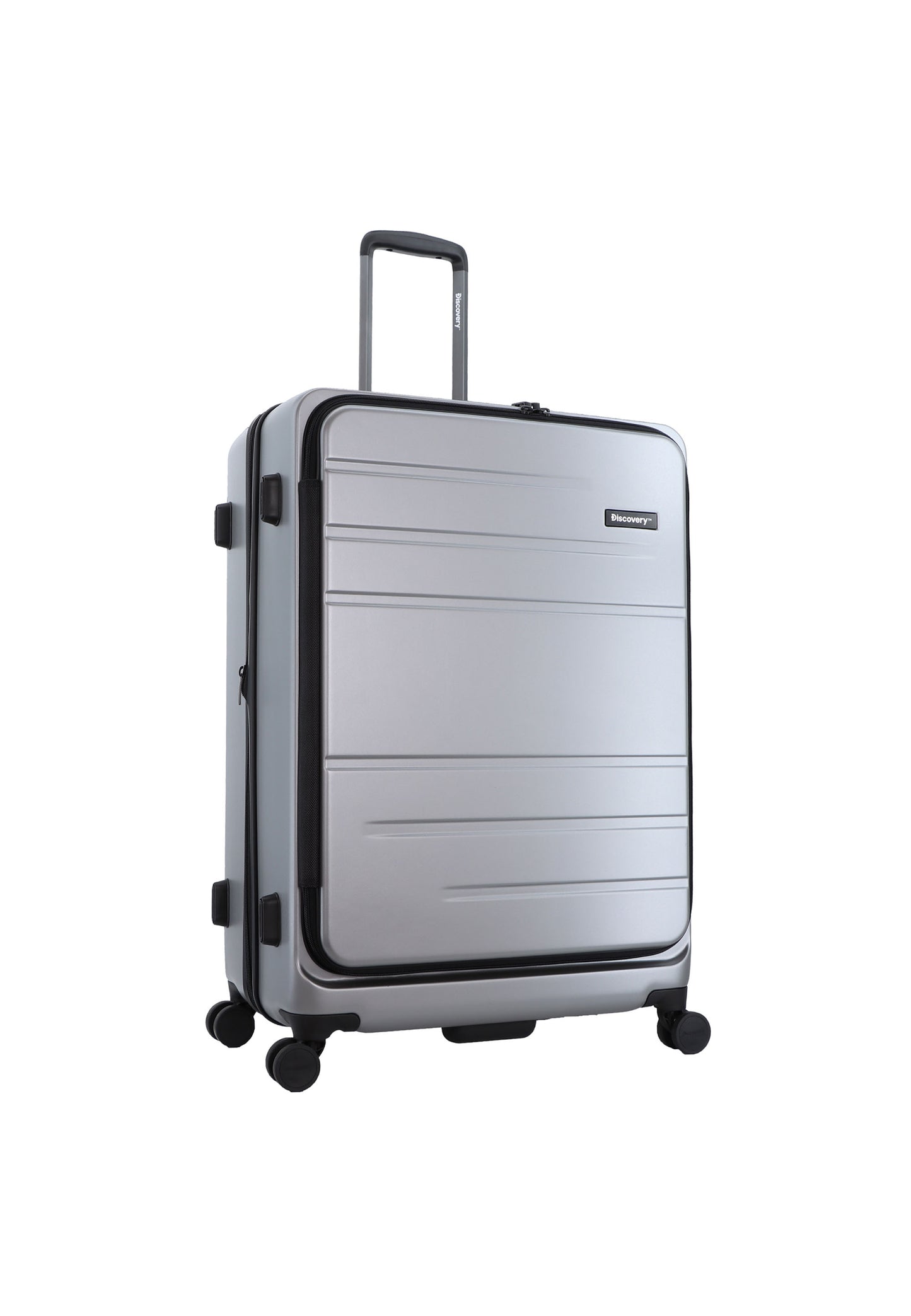 Discovery patrol Polycarbonaat koffer met front opening.