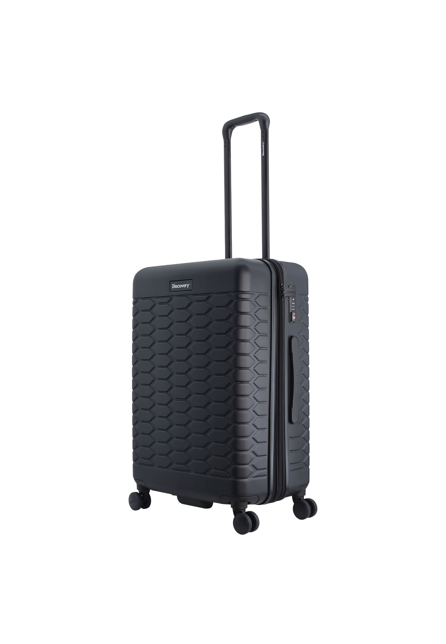 Discovery - Reptile | Harde Koffer / Trolley / Reiskoffer / Valies - 67 cm (Medium) - Zwart
