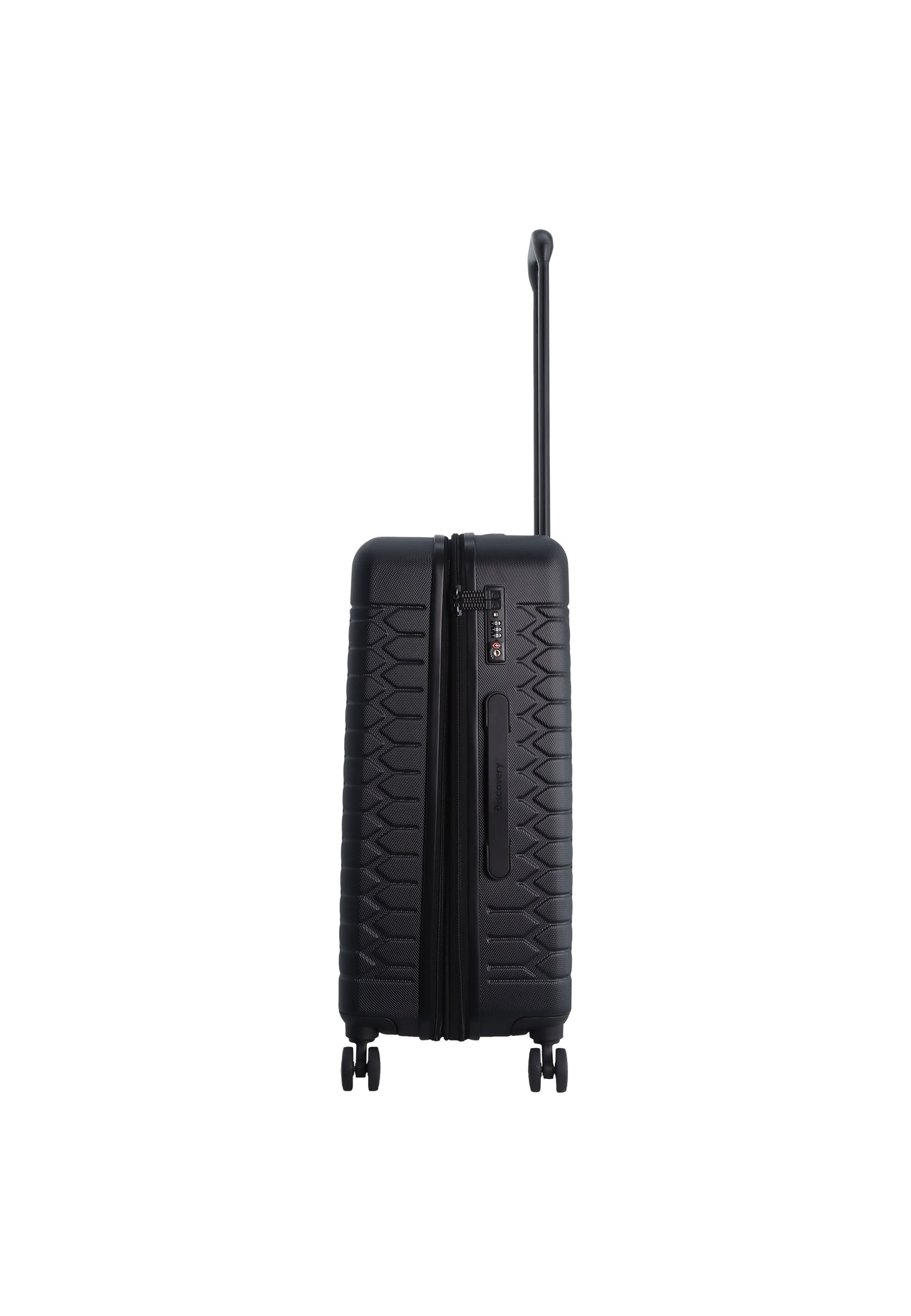 Discovery - Reptile | Harde Koffer / Trolley / Reiskoffer / Valies - 67 cm (Medium) - Zwart