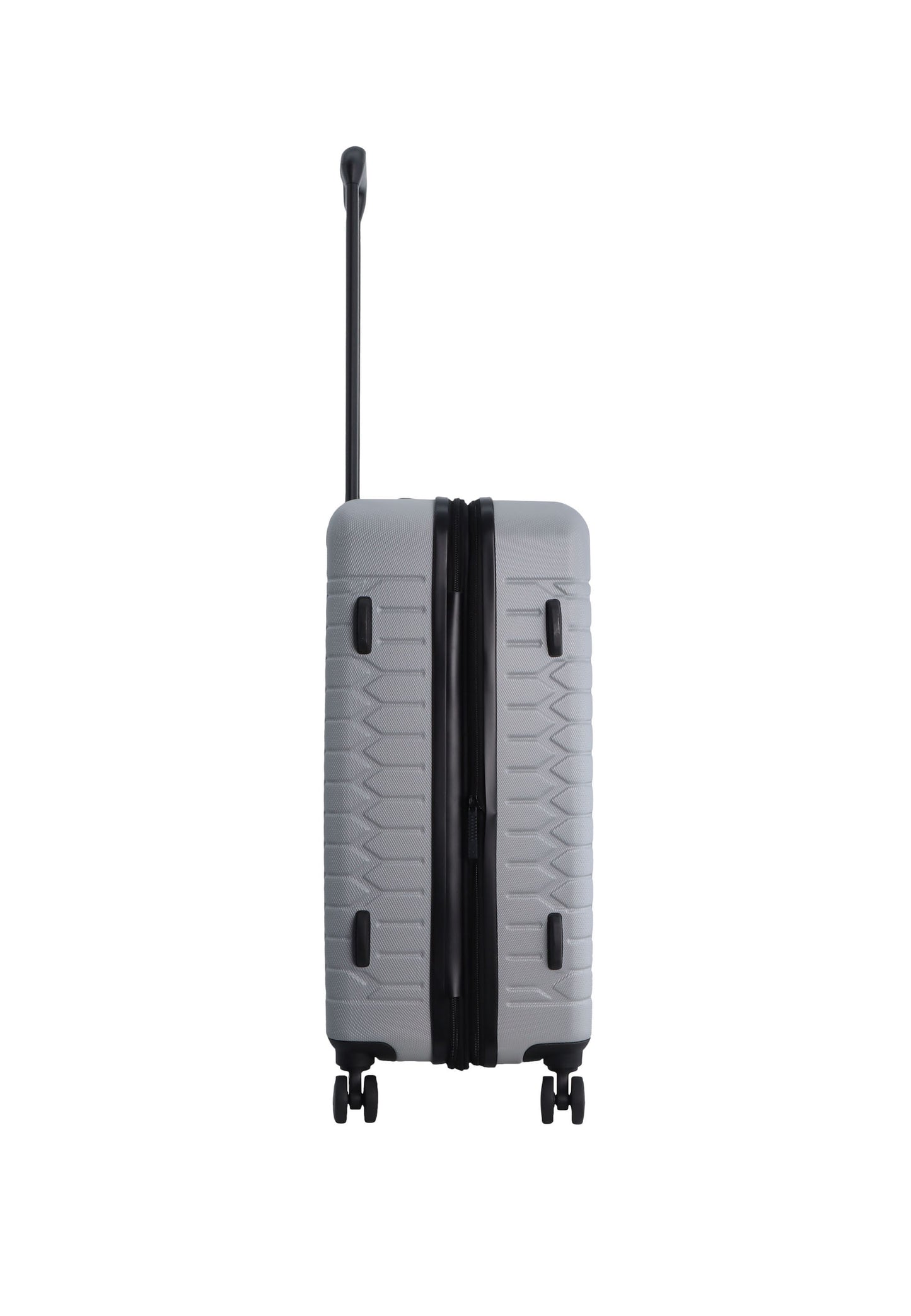 Discovery Reptile Harde Koffer / Trolley / Reiskoffer - 67 cm (Medium) - Zilver